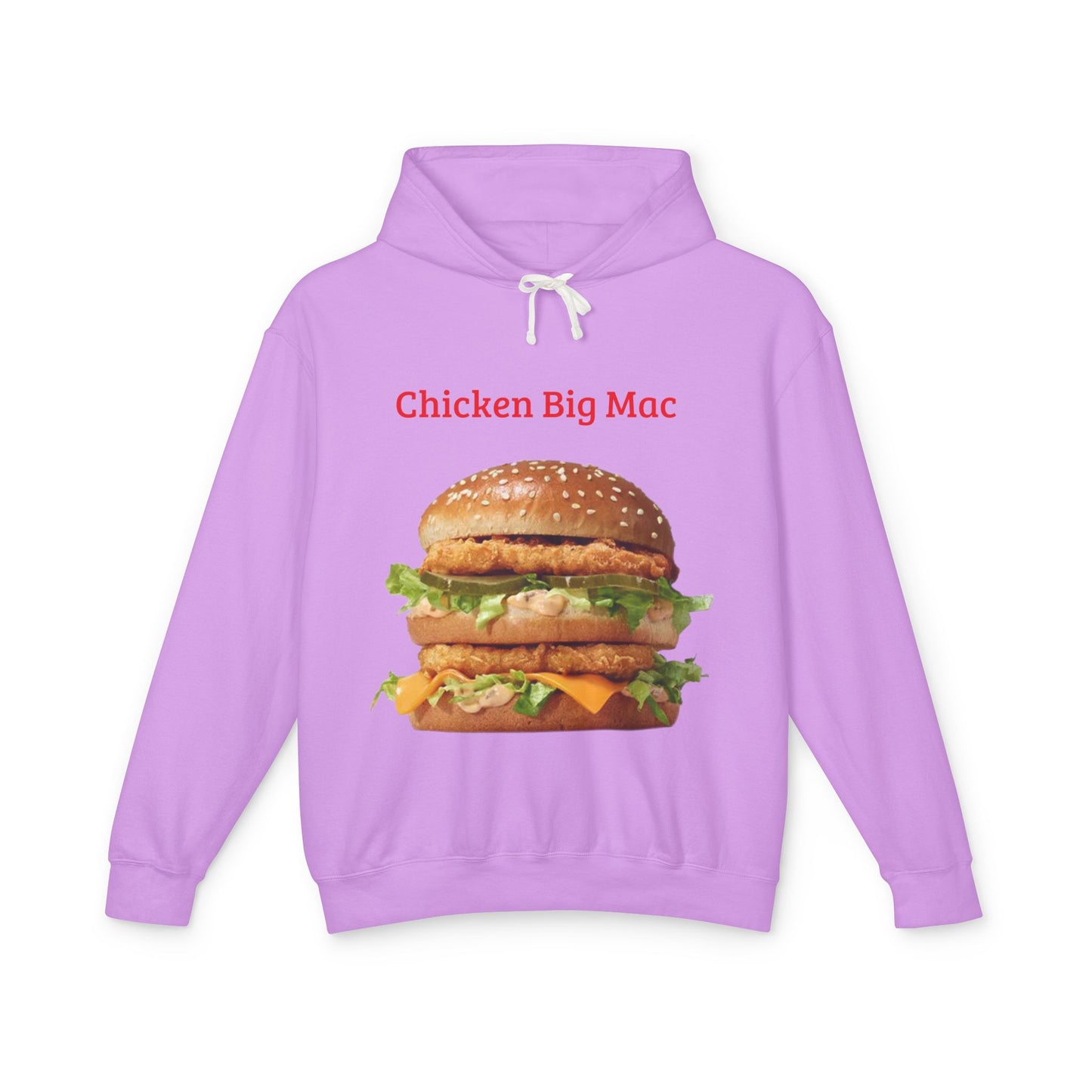 Chicken Big Mac Unisex Hooded Hoodie Sweatshirt