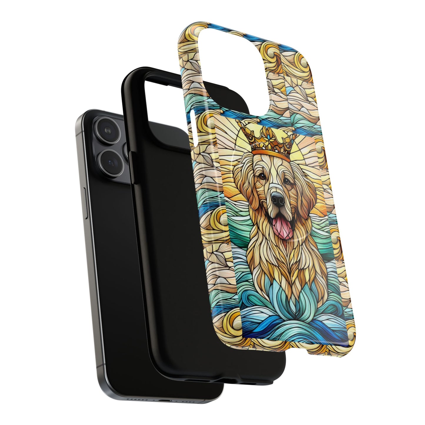 Magnetic Phone Case - Golden Retriever Dog Design