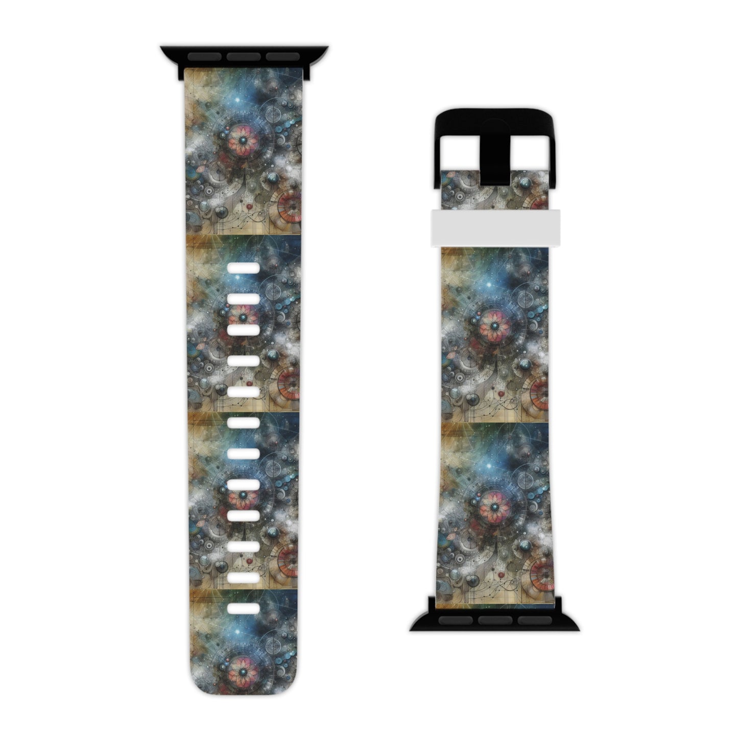 Mixed media art Watch Band for Apple Watch