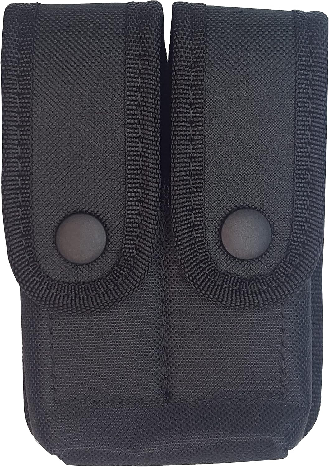 Magazine Pouch - Tactical Dual Stack Gun Mag Holster - Nylon Universal Belt Double Ammo Holder - Fits 9Mm .40 .380 10Mm for Glock Canik S&W M&P Sig Sauer Ruger Walther HK Pistols Etc - 4 Variation