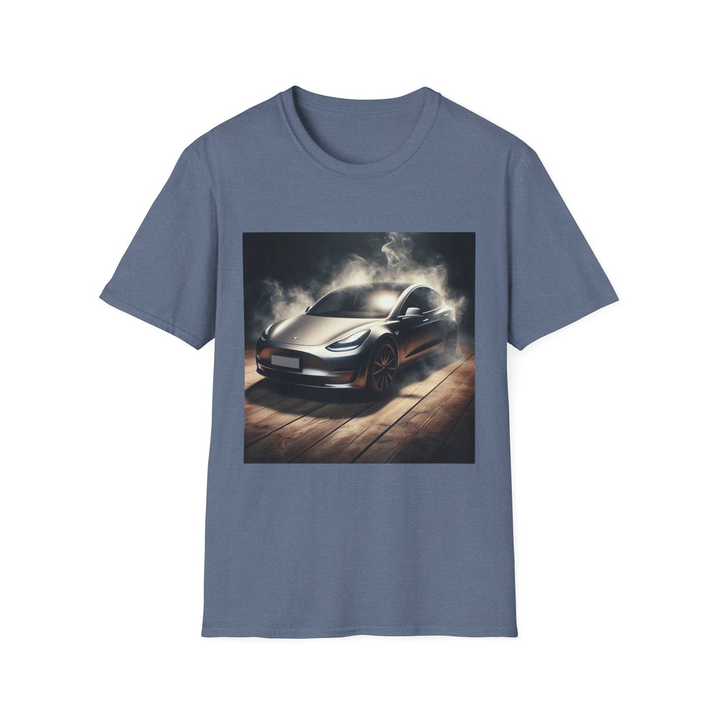 Smoked Out Tesla Model Unisex T-Shirt