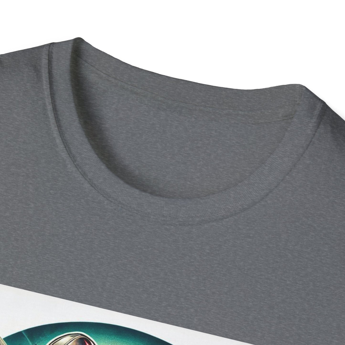 Professional Bull Riders 3D tattoo image featuring Albany City in New York State Unisex Softstyle T-Shirt