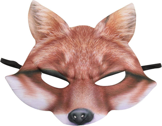 Fox Mask Halloween Costume Accessory EVA Mask Party Cosplay Favors