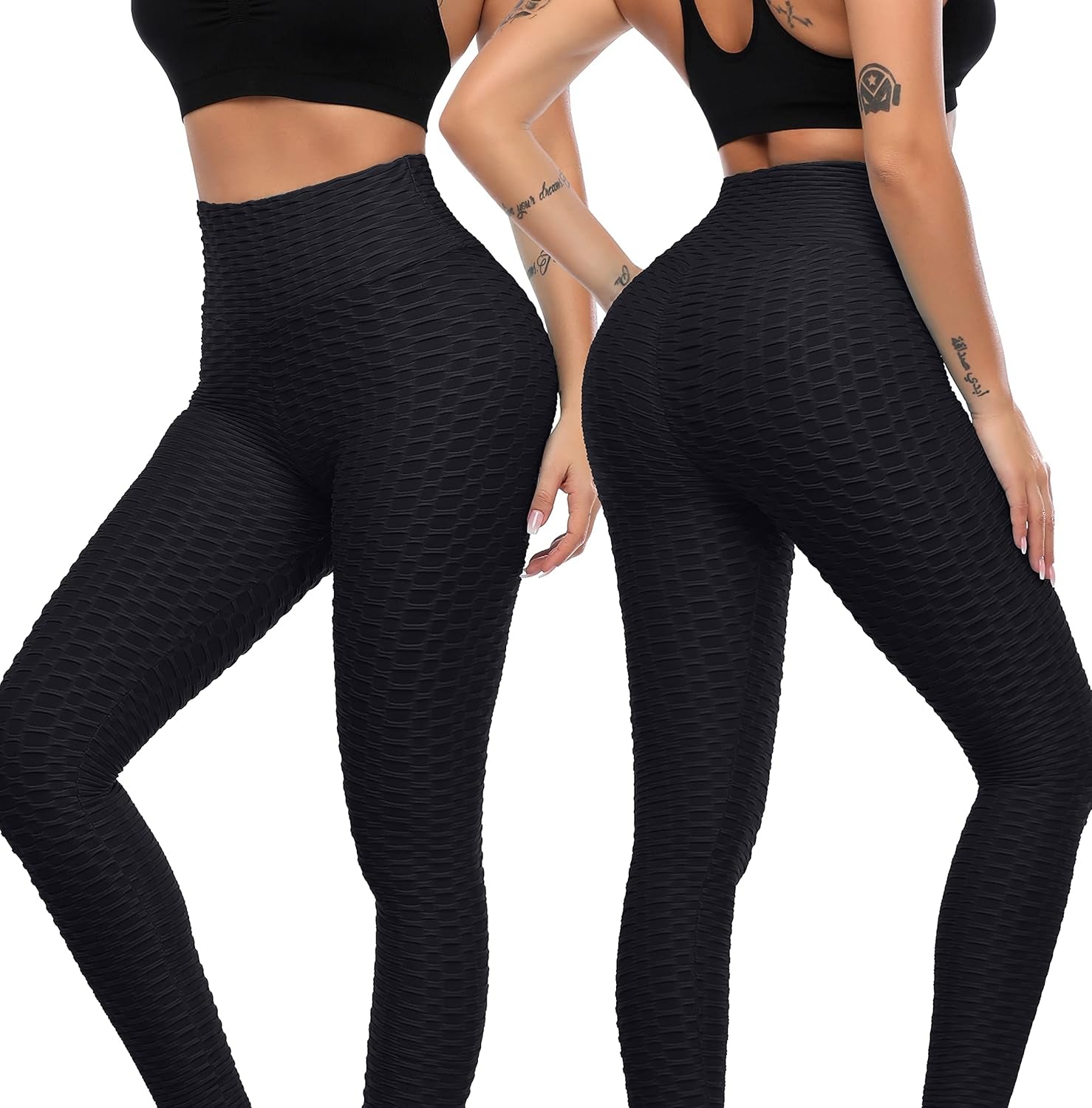 Workout Leggings for Women High Waist Yoga Pants Running Butt Lift Tights Slimming Booty Leggings