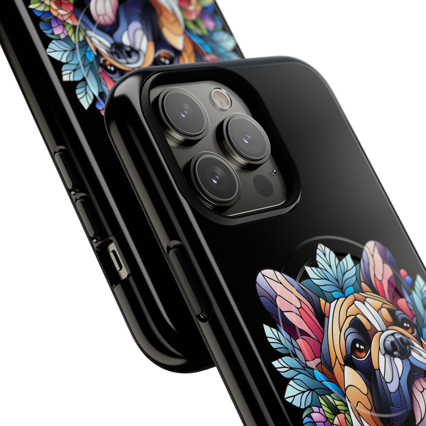 French Bulldog Stained Glass Tough Magnetic Cases