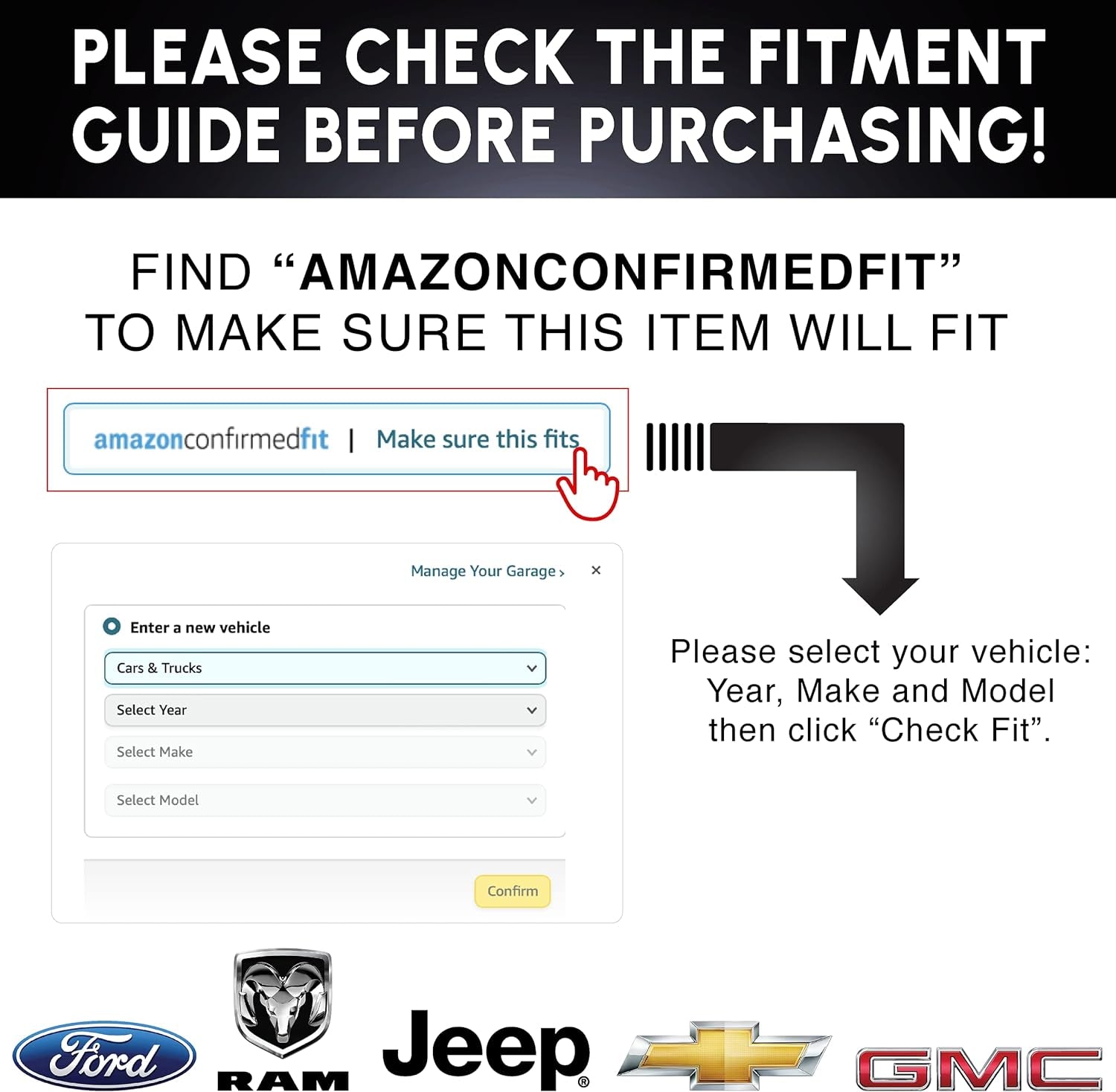 Universal Radio Truck Antenna (5" Flexible) - Fit for Ford, Dodge, GMC, Chevy, Jeep (2007+) - Perfect Truck Accessories for Men - anti Theft, Carwash Safe, Short Replacement Antenna for Truck TRUCK DRIVER