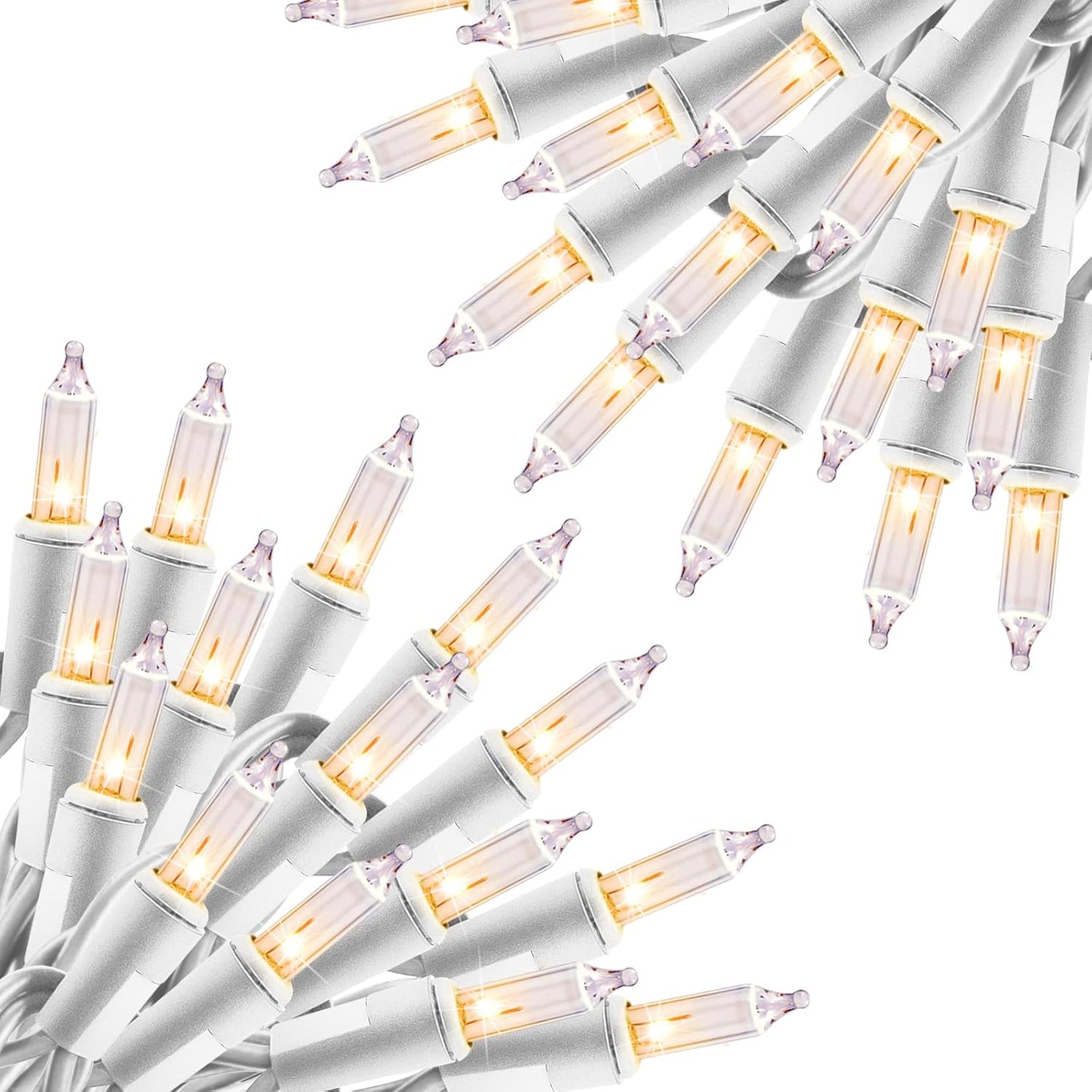 St. Patrick Mini String Lights, 50 Count 12 Feet Incandescent Bulb St Patrick Day Lights, Waterproof Green Lights for Indoor Xmas Tree Garland Birthday Wedding Party Festival Decoration, Green Wire