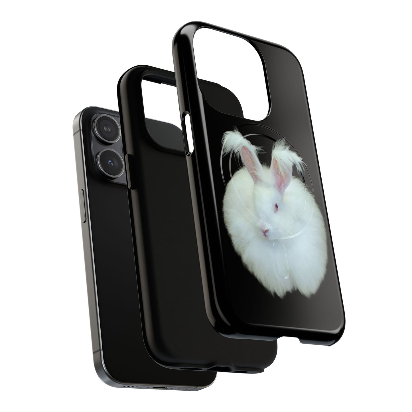 Angora Rabbit Tough Magnetic iPhone Cases