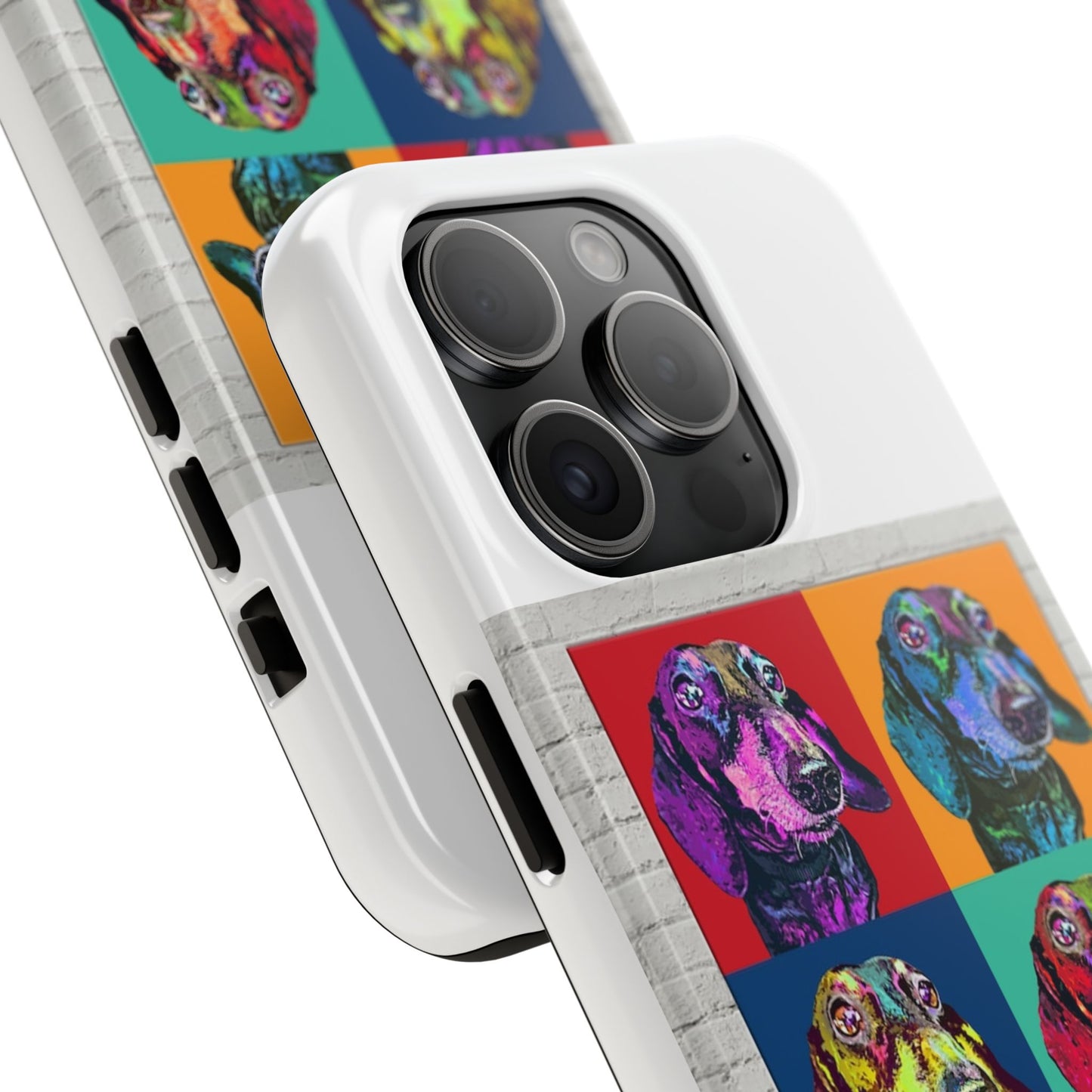 Andy Warhol Custom POP ART Pet Dog Tough Phone Cases