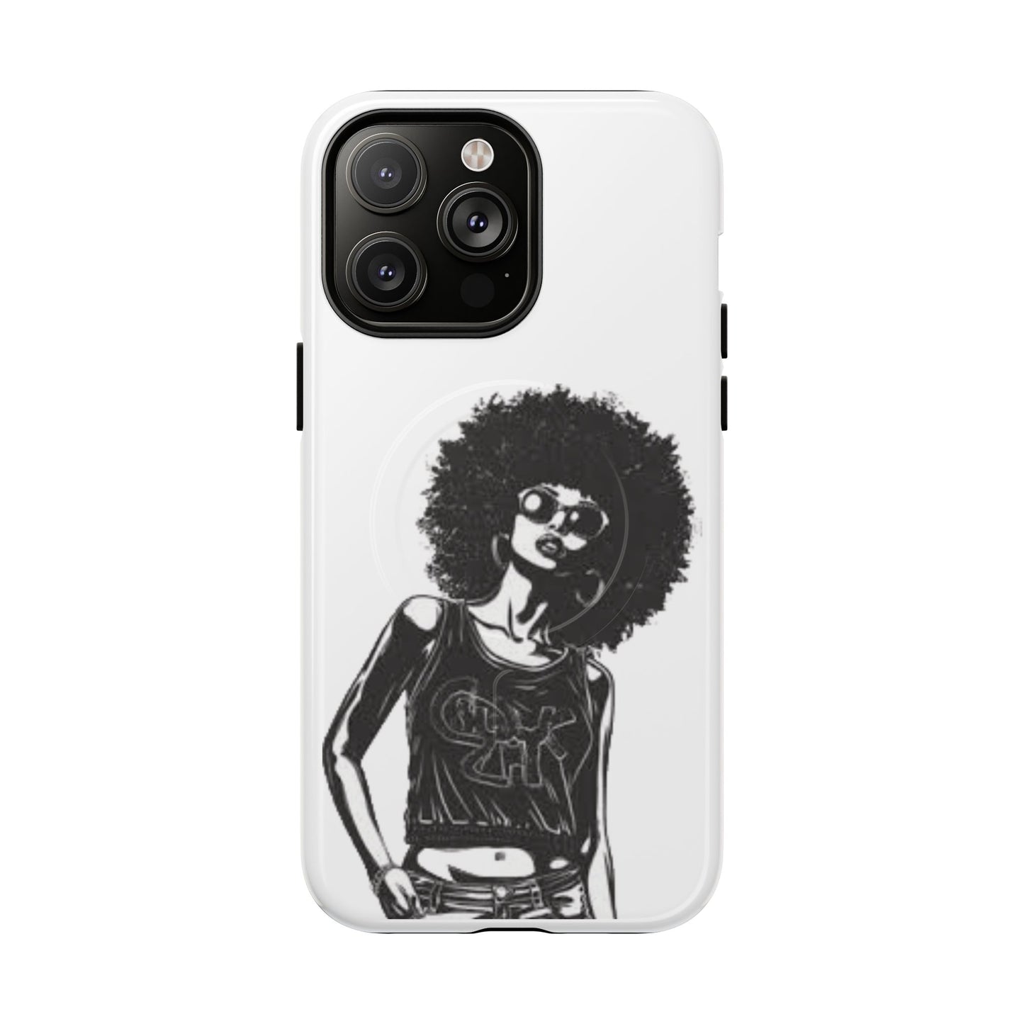 Afro Hip Hop Chic Tough Magnetic Cases