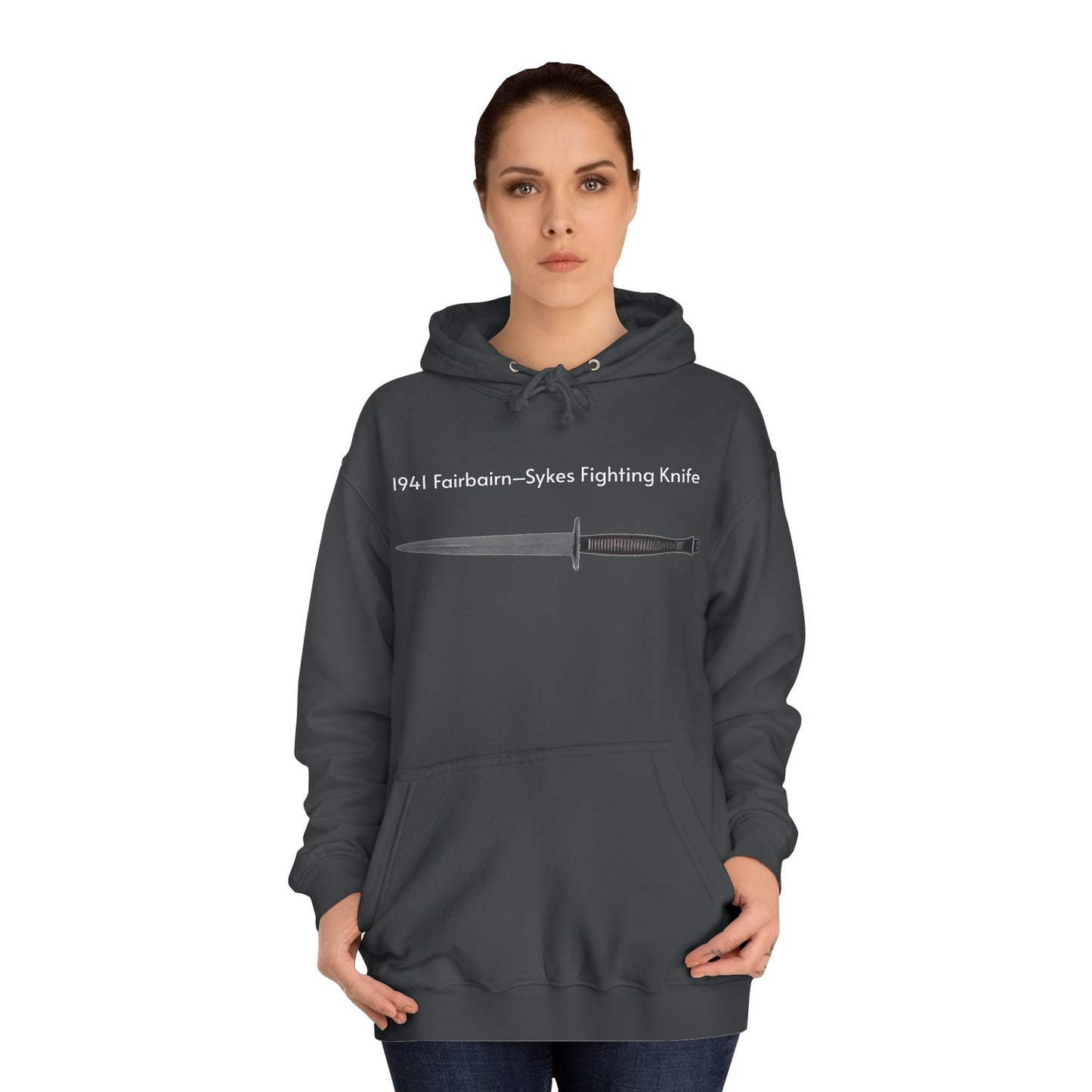 1941 Fairbairn Sykes fighting knife Unisex Hoodie