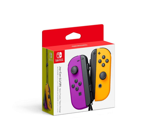 Neon Purple/ Neon Orange Joy-Con (L-R) - Switch