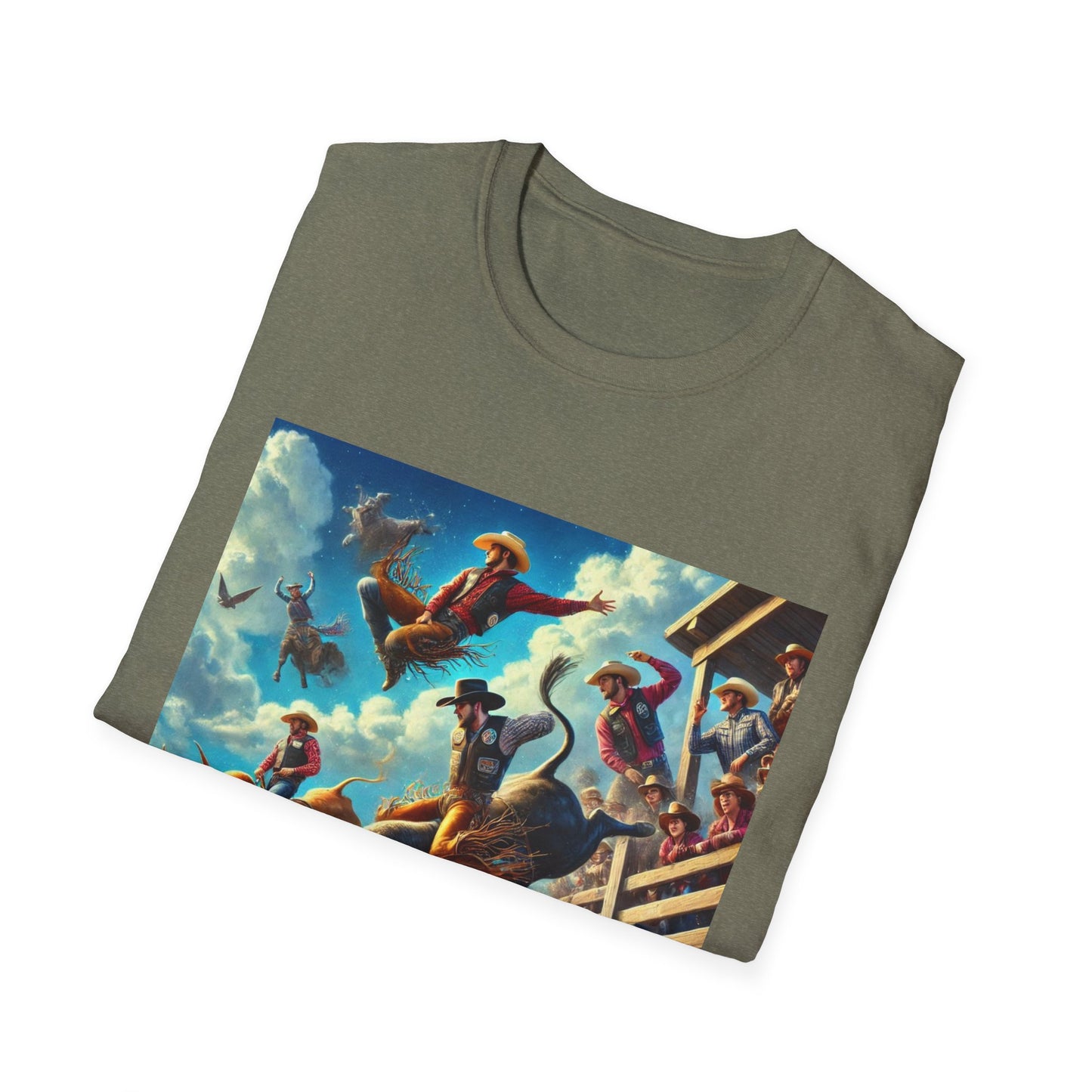 Bull Riders 2 Unisex Softstyle T-Shirt