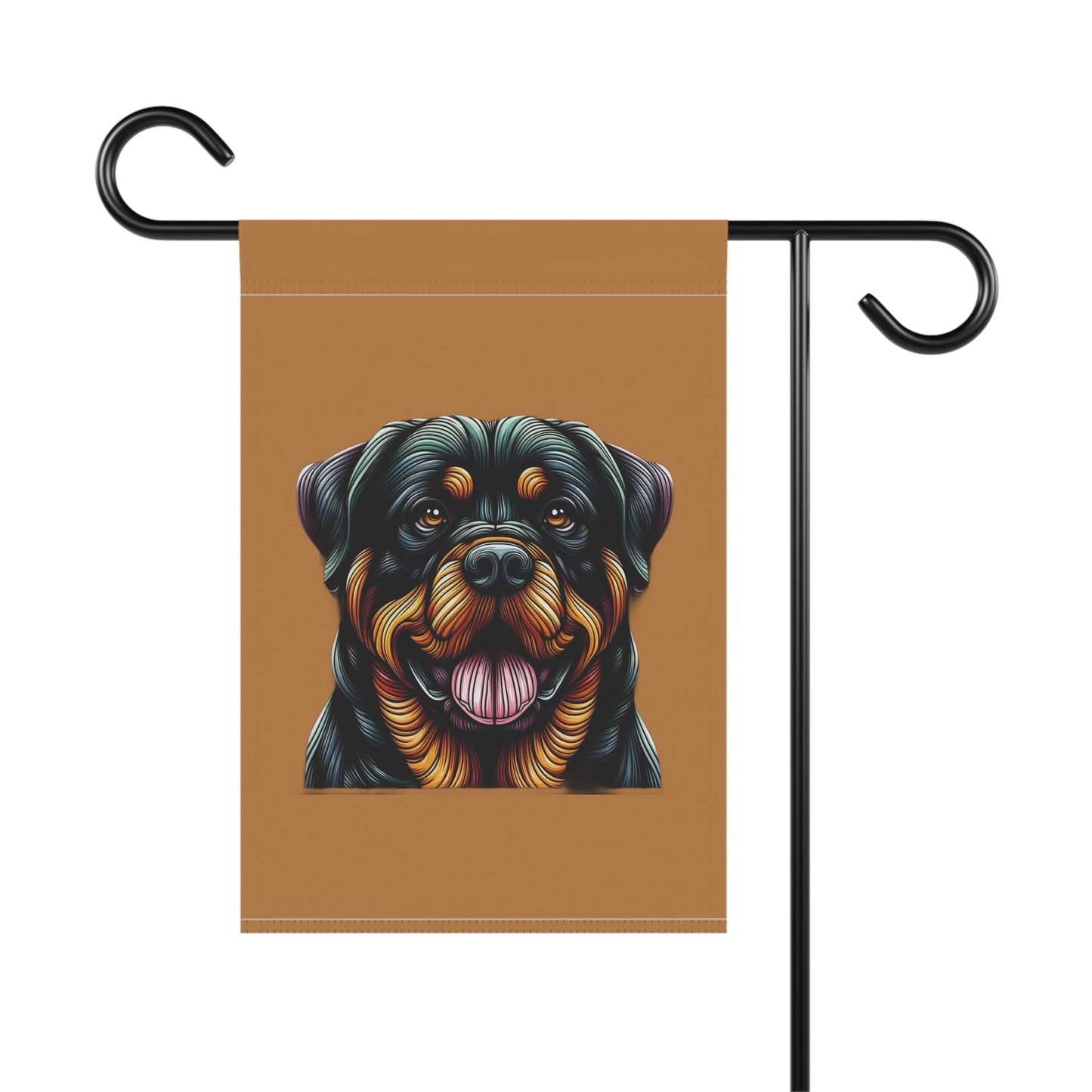 Rottweiler Garden Banner - Vibrant Dog Decor for Pet Lovers