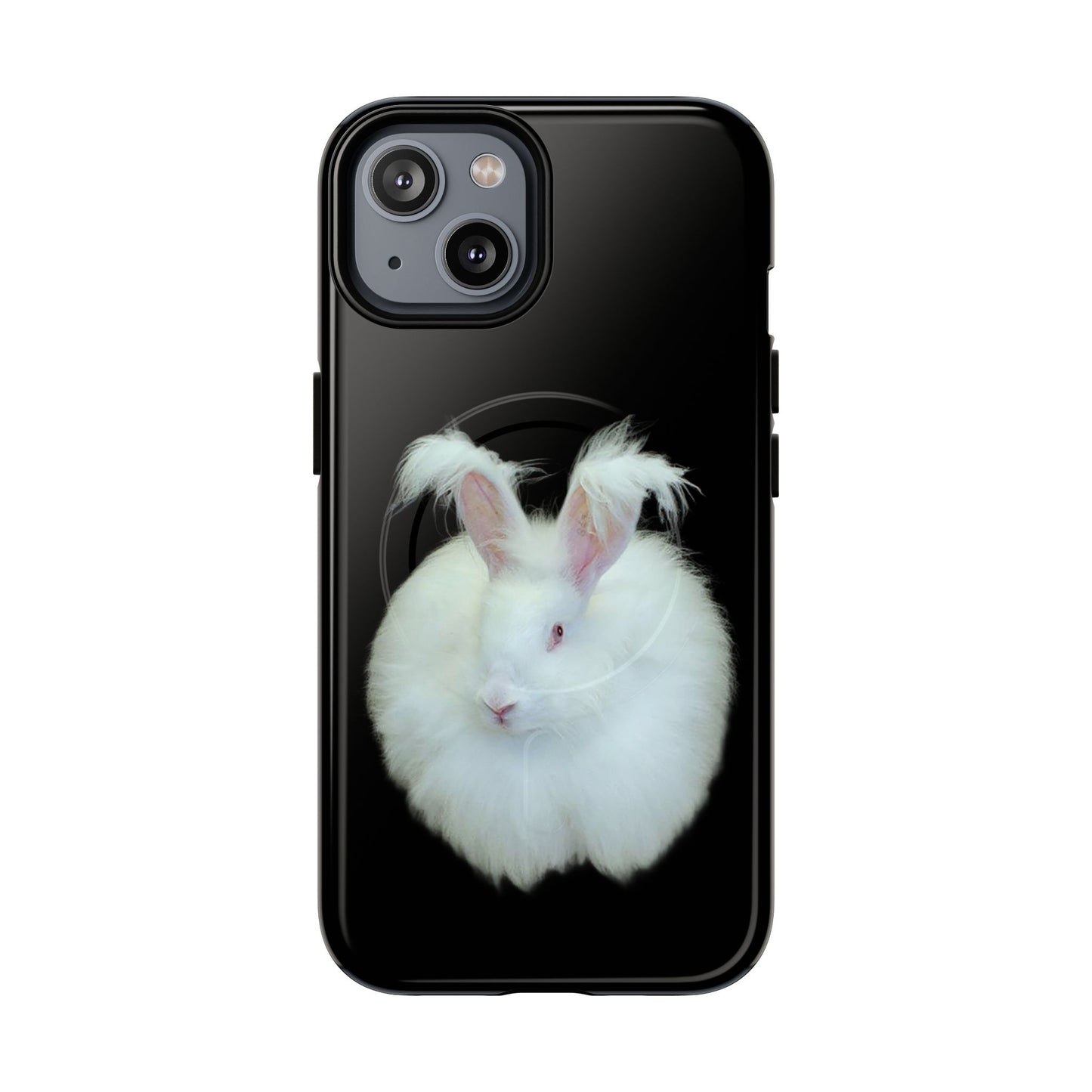 Angora Rabbit Tough Magnetic iPhone Cases