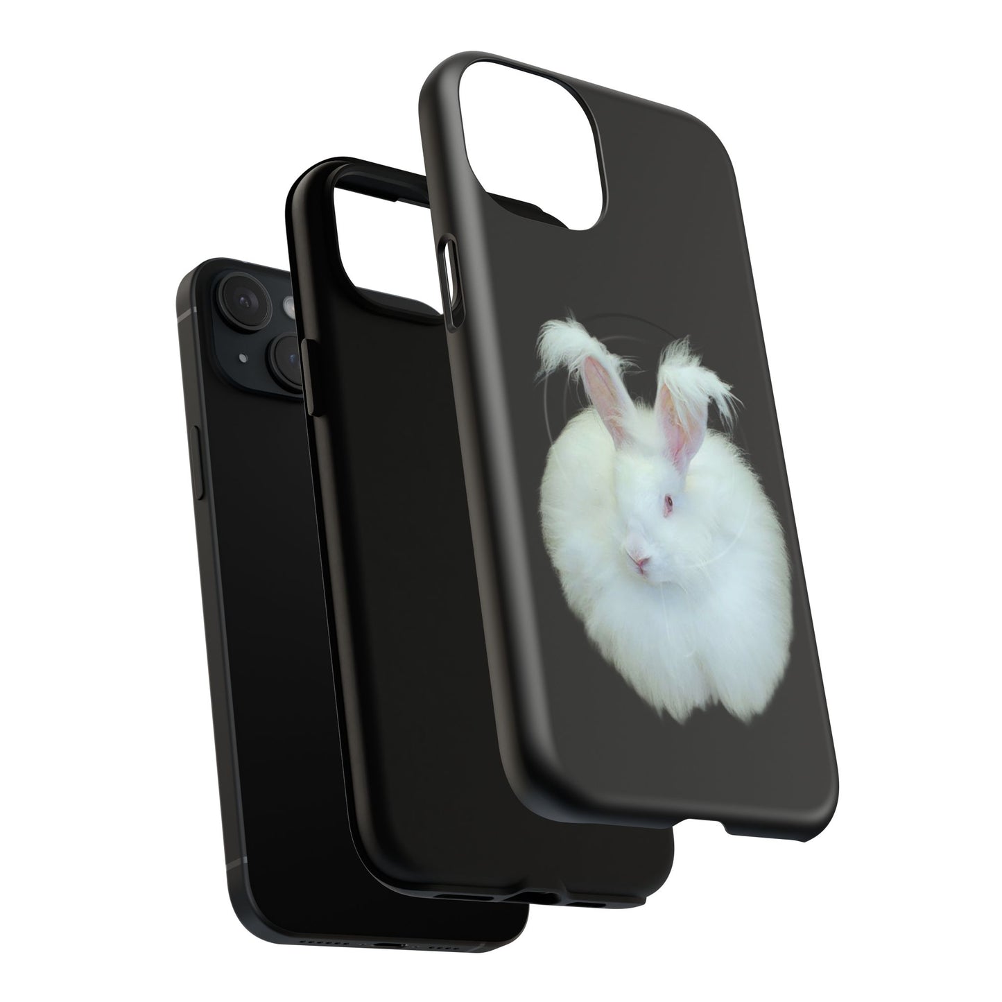 Angora Rabbit Tough Magnetic iPhone Cases