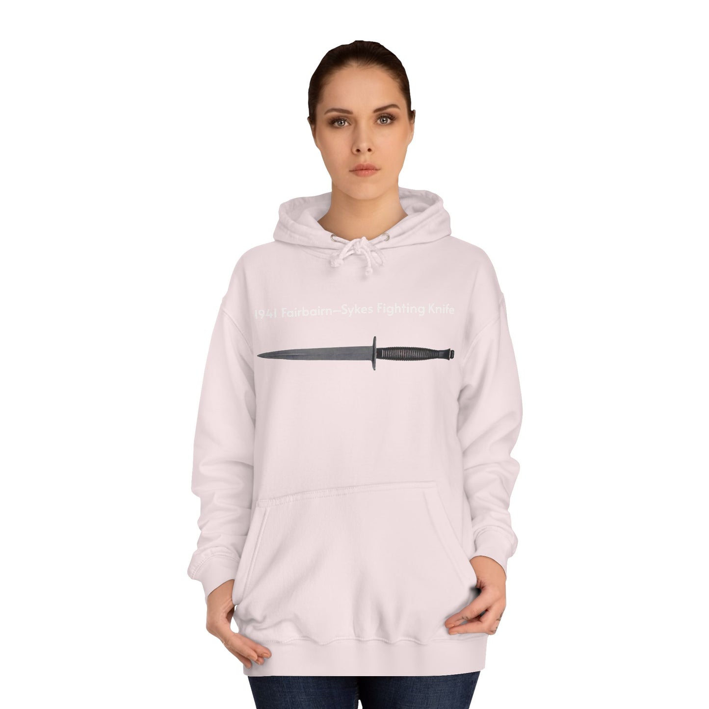 1941 Fairbairn Sykes fighting knife Unisex Hoodie