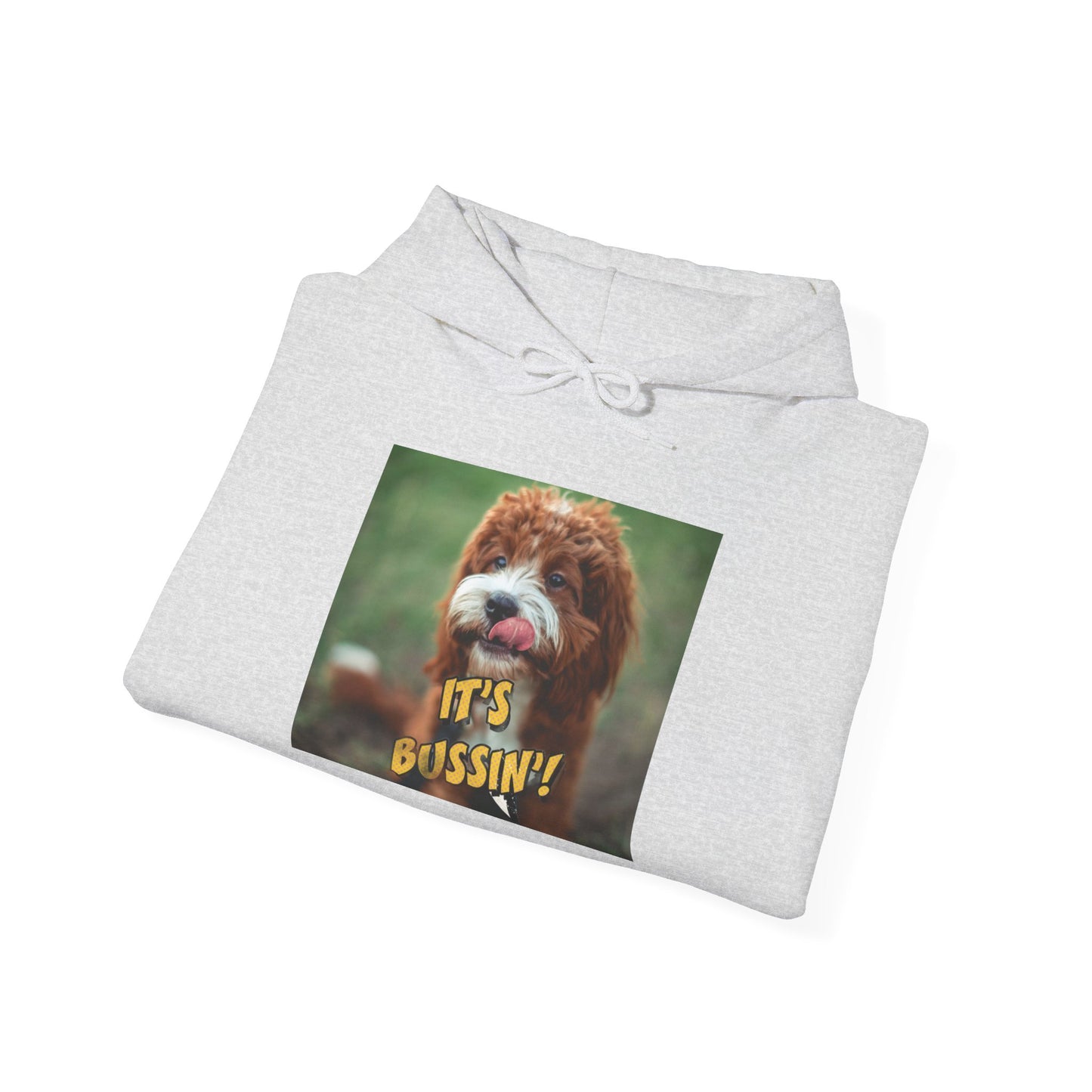 IT'S BUSSIN DOG Unisex Heavy Blend™ Hooded Sweatshirt