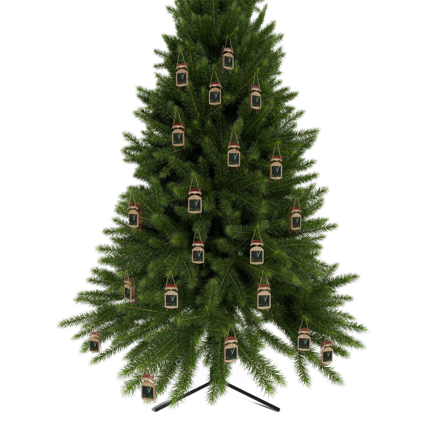 STAR WARS CAT IN A LITTER BOX FAR FAR AWAY Sled Ornaments