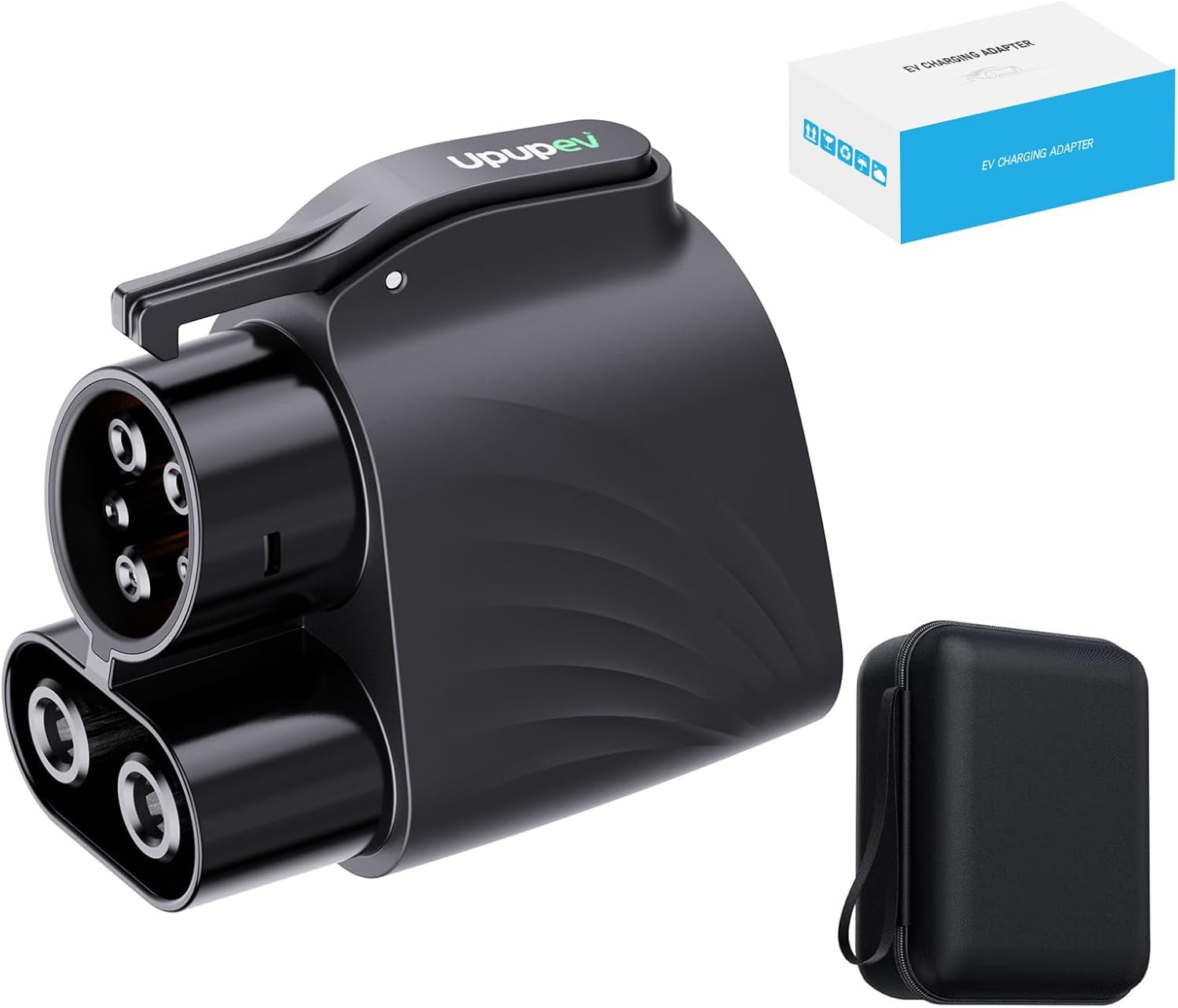 NACS to CCS1 Tesla Supercharger Adapter, Fast Charge Your CCS1 EV at Tesla Superchargers, Electric Vehicle Fast DC Charging Adapter Compatible with Ford, GM, Rivian, Volvo, and Polestar Evs