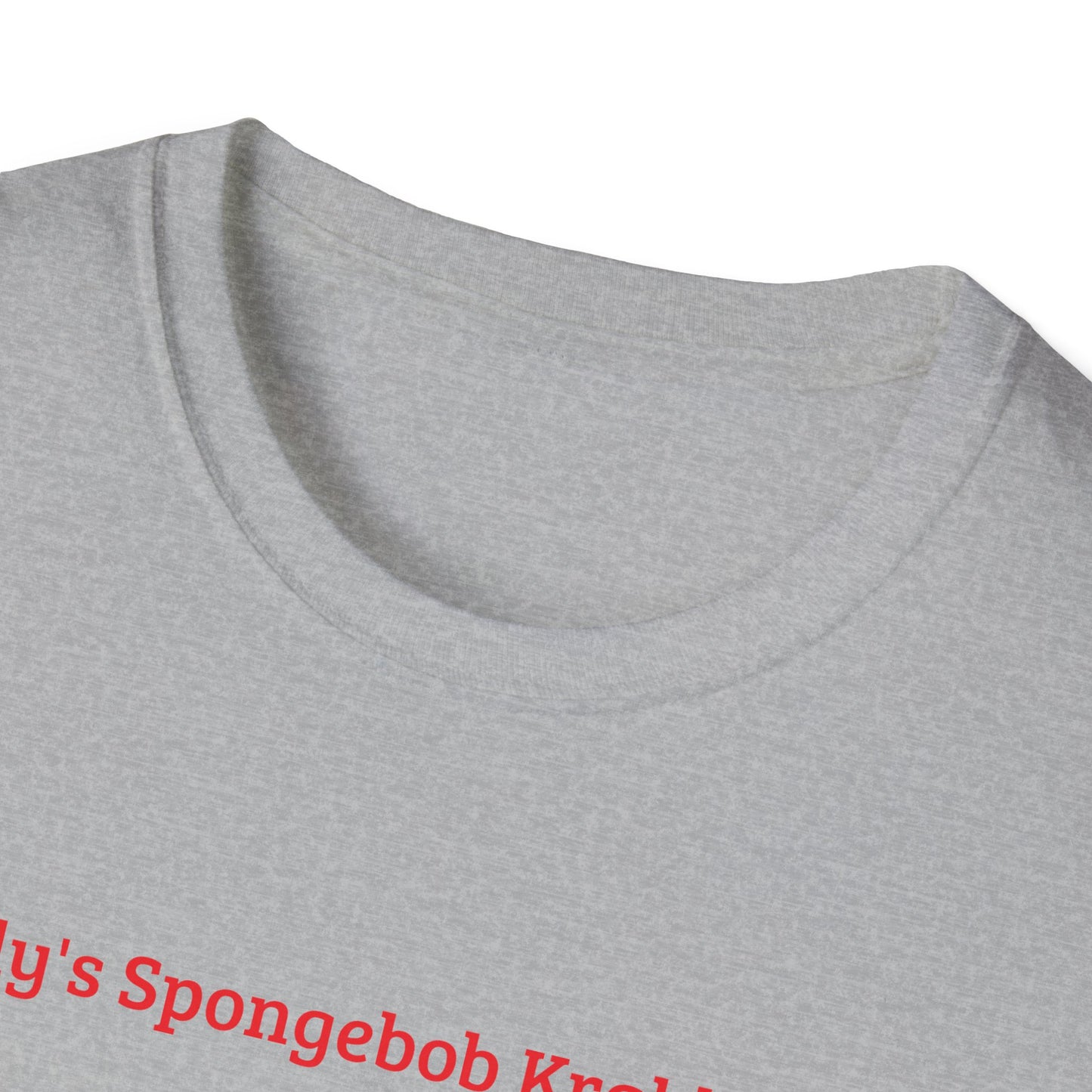 Wendy's Spongebob Krabby Patty Unisex Softstyle T-Shirt