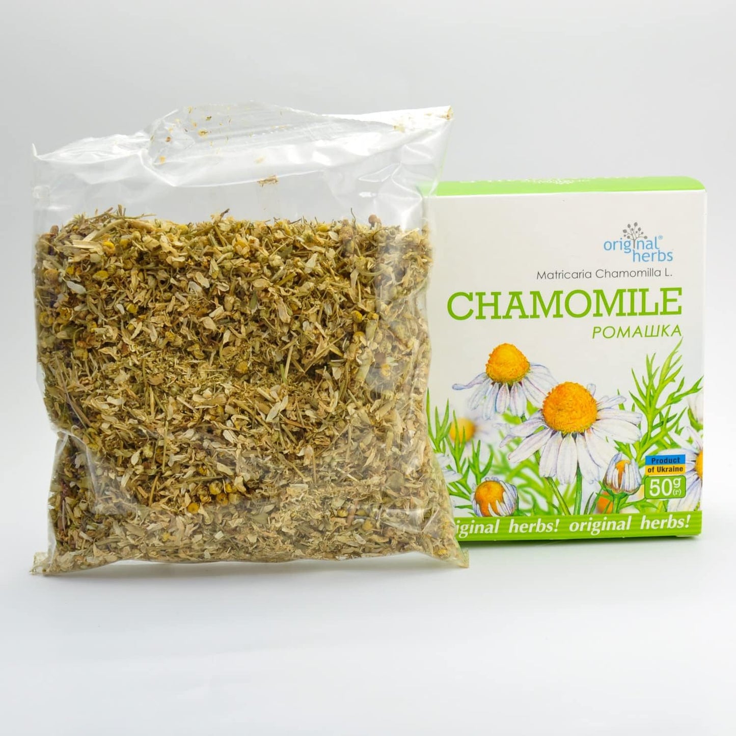 Chamomile (Matricaria Chamomilla L) – Wild-Crafted, Organic Loose Leaf Tea for Relaxation, 50G (1.76 Oz) | Calming, Natural, Caffeine-Free Herbal Tea TLBH