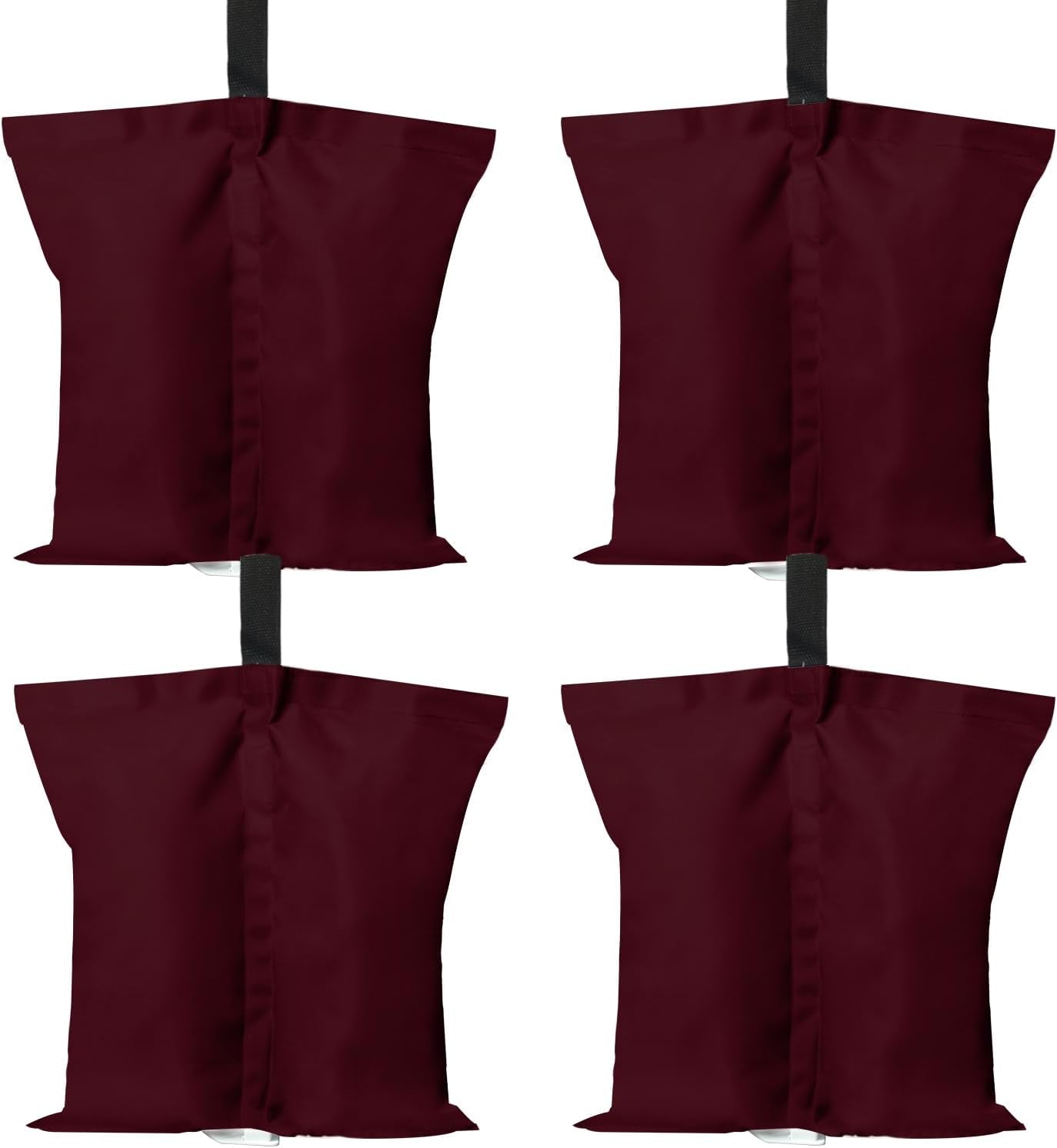 Canopy Weights 120 LBS Gazebo Tent Sand Bags,4Pcs-Pack (Black)