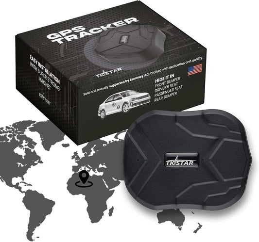 4G GPS Tracker for Vehicles NO Monthly FEE Hidden Magnetic GPS Tracker Locator Real-Time Vehicle Tracking Devices with Electric Fence and Anti-Theft Alarm for Car/Motorcycle/Trucks/Fleet/Boat