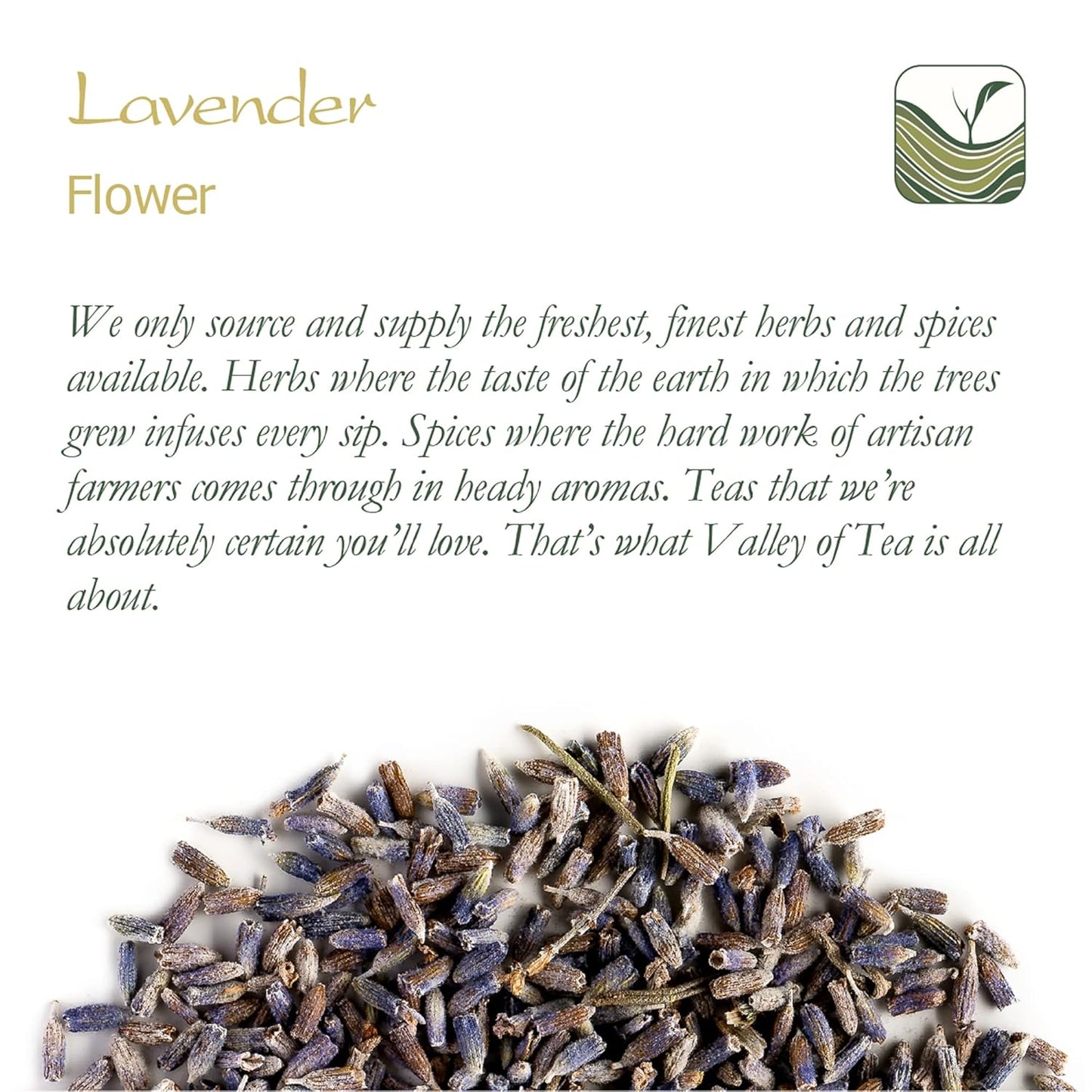 Lavender Buds Organic Lavandula Flower - Perfect in a Potpourri - Lavandula Angustifolia - Organic Lavender Flowers Lavender Dry Flowers Organic Dry Lavender Buds for Tea Dried Lavender Tea TLBH