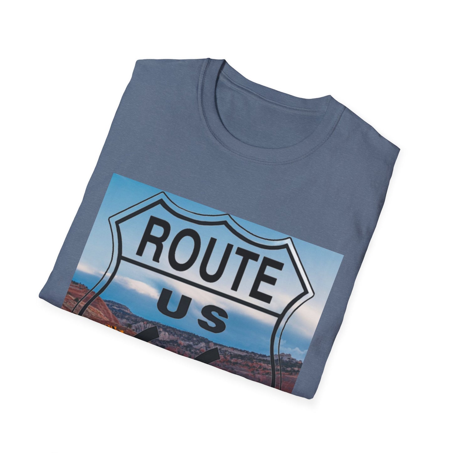 ROUTE 66 HIGHWAY T-Shirt - Retro Travel Tee