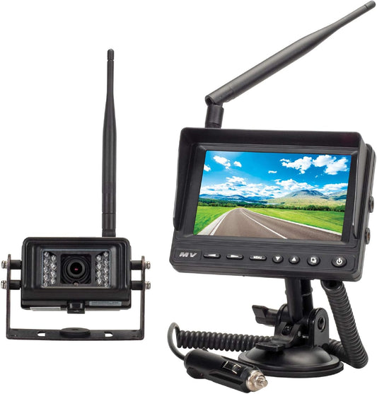 HD Wireless Backup Camera System for Enhanced Visibility in Rvs, Tow Trucks, & Large Vehicles, Heavy Duty - Water Resistant TRUCK DRIVER