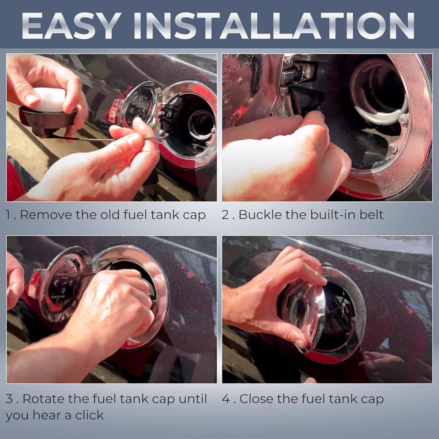 Gas Cap, Fuel Cap for Honda 2008-2017 Accord, 2009-2015 Pilot, 2011-2017 Odyssey, 2010-2014Insight, 2016-2020 HR-V, 2007-2016 CR-V, 2012-2015Crosstour Civic Accord Crosstour 17670T3WA01, 17670-T3W-A01