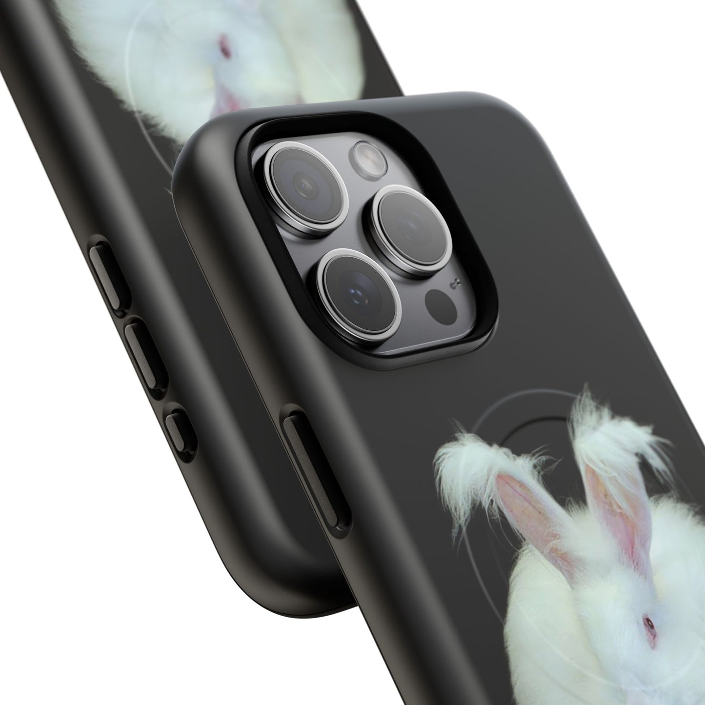 Angora Rabbit Tough Magnetic iPhone Cases