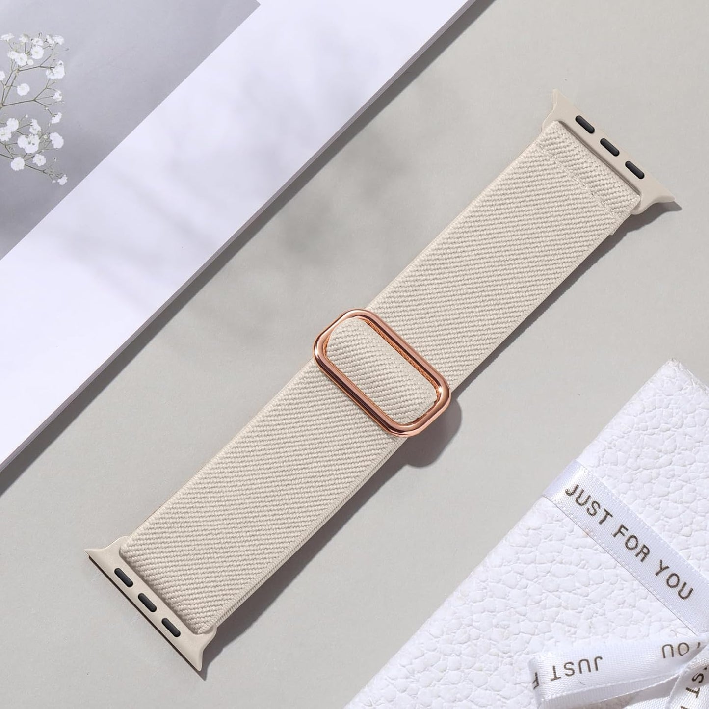 Stretchy Solo Loop Compatible with Apple Watch Band Women Men 40Mm 44Mm 45Mm 41Mm 38Mm 46Mm 49Mm 42Mm,Soft Nylon Elastic Braided Strap Wristband for Iwatch Ultra Series 10 9 8 7 6 5 4 3 2 1 SE