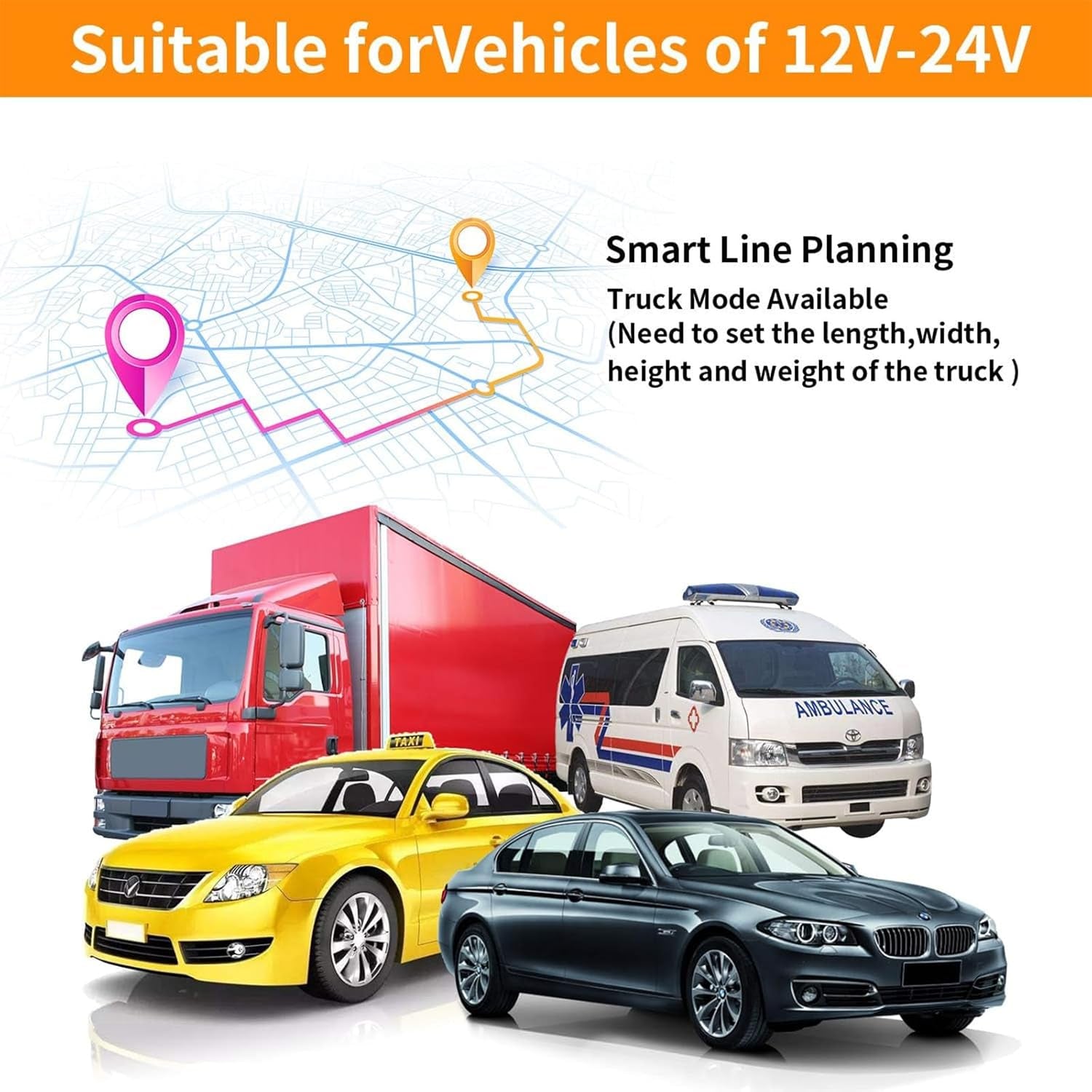 Car GPS Navigation Truck RV, GPS Navigator with 9 Inch, 2025 Maps (Free Lifetime Updates), Truck GPS Commercial Drivers, Semi Trucker GPS Navigation System, Custom Truck Routing TRUCK DRIVER