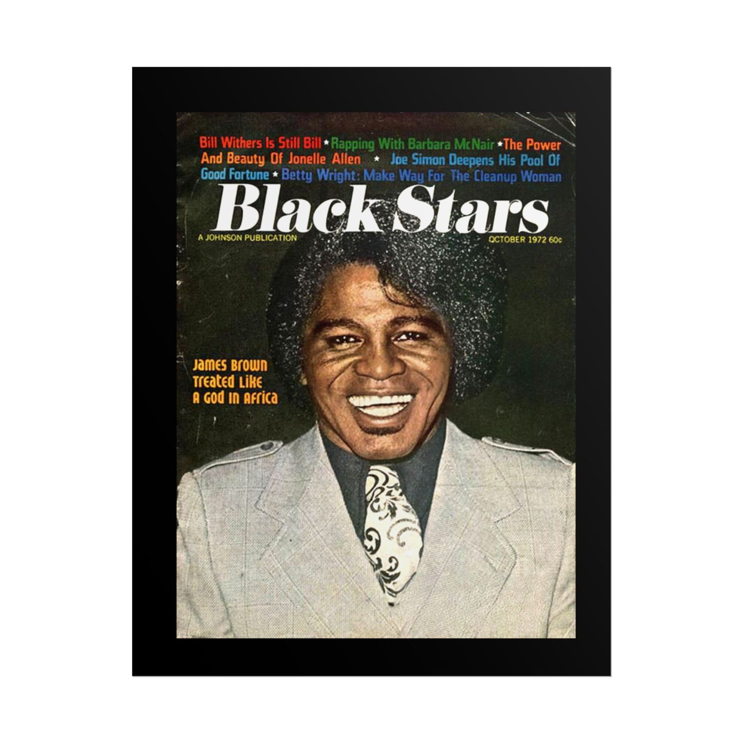 Rolled Posters - JAMES BROWN