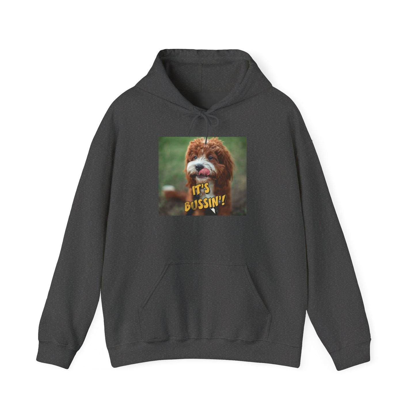 IT'S BUSSIN DOG Unisex Heavy Blend™ Hooded Sweatshirt