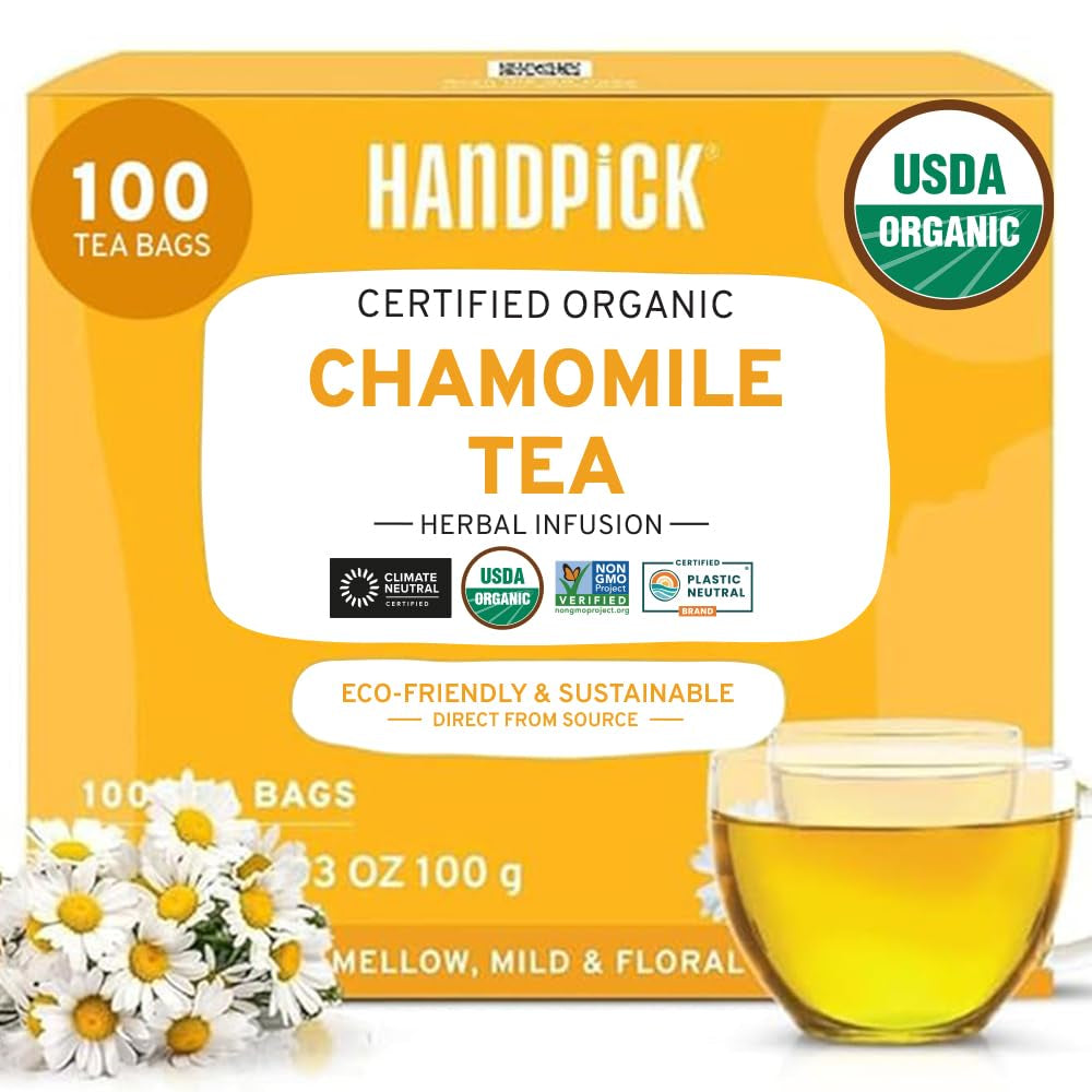 Holy Basil Tea Bags (100 Count) - Caffeine Free, Non-Gmo Tulsi Leaves - round Herbal Tea Bags TLBH