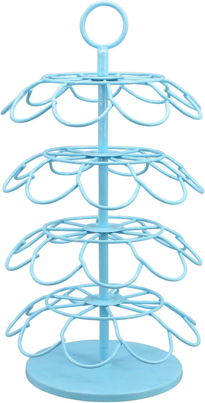 Coffee Pod Holder, Storage Compatible with K-Cups(36 Pods), Kitchen Detachable Organizer for Countertop, Spins 360-Degrees Carousel