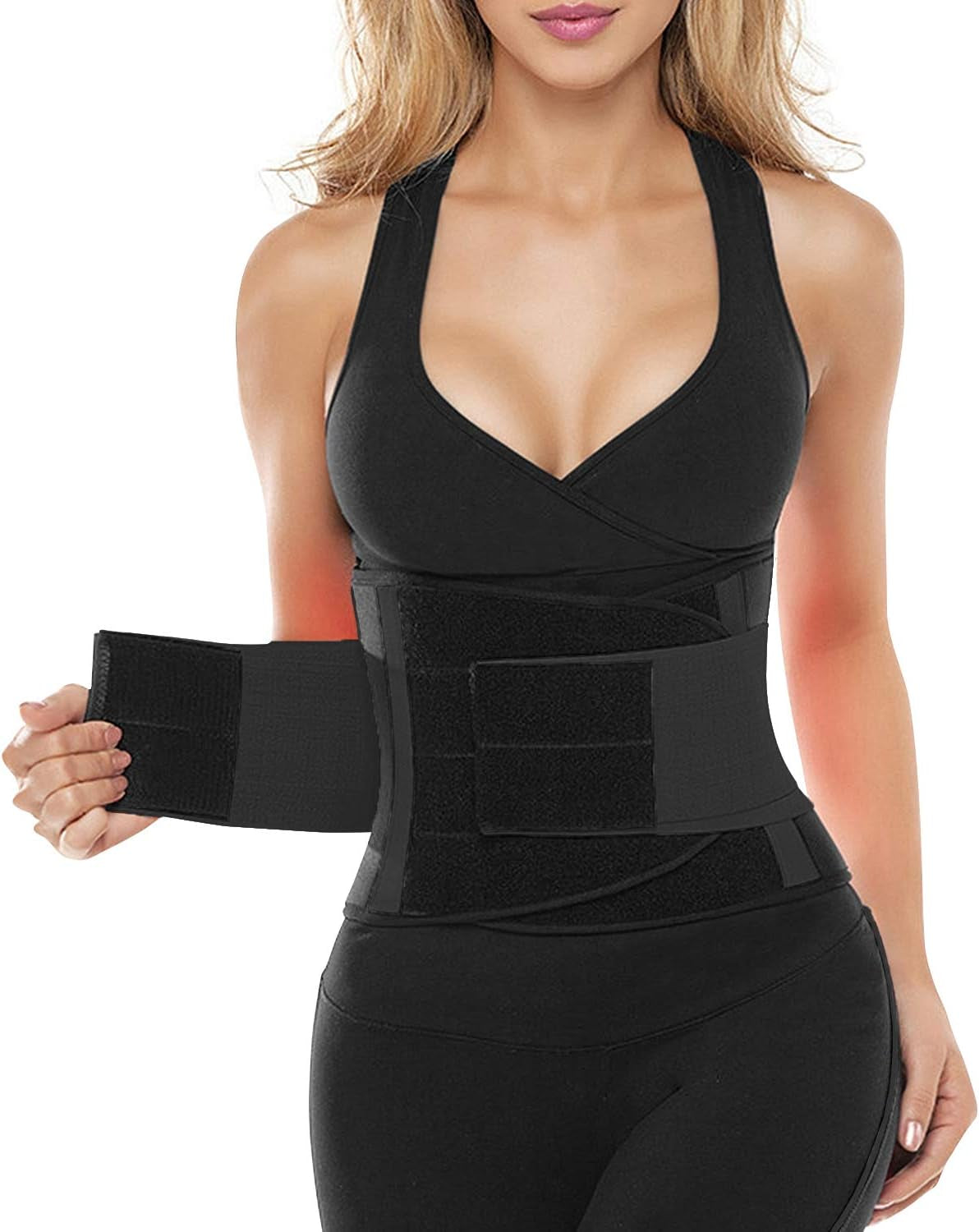 Women Waist Trainer Eraser Belt Tummy Control Waist Trimmer Slimming Belly Band Shaper