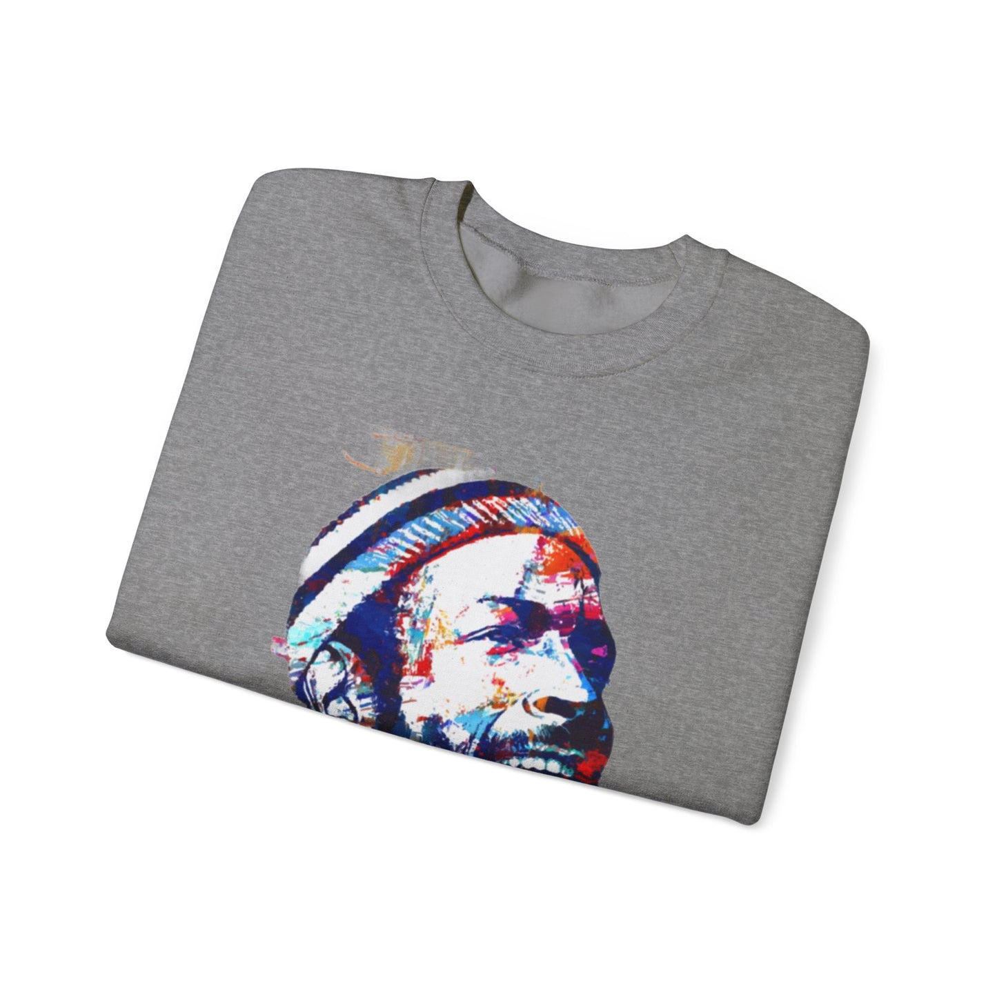 Marvin Gaye Abstract Paintings Unisex Heavy Blend™ Crewneck Sweatshirt