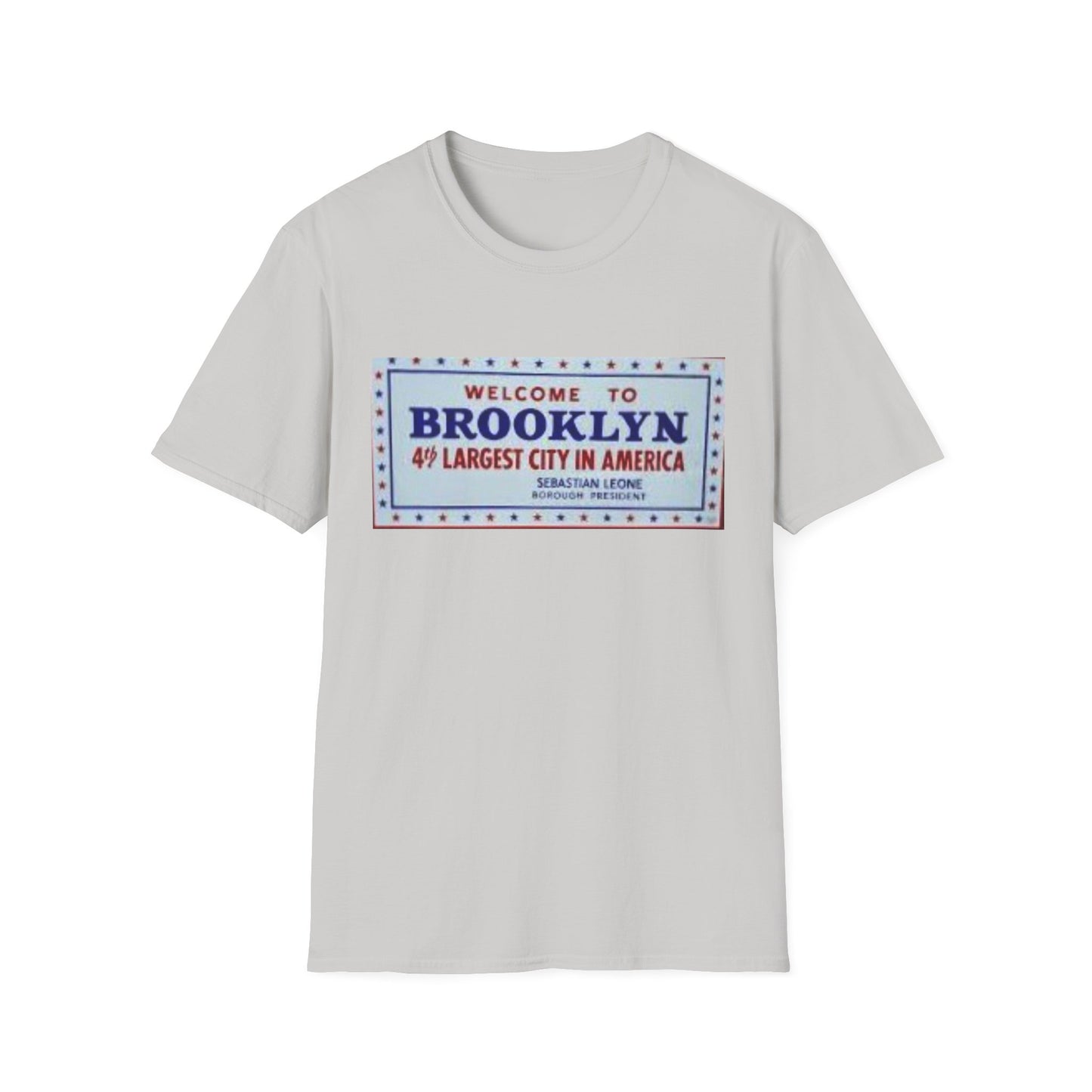 RETRO VINTAGE WELCOME TO BROOKLYNN NY Unisex Softstyle T-Shirt