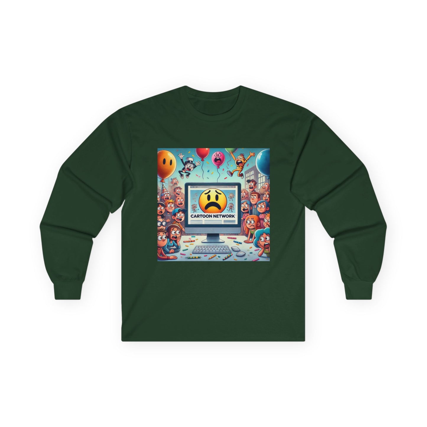 Cartoon Network Website Shuts Down Long Sleeve Tee