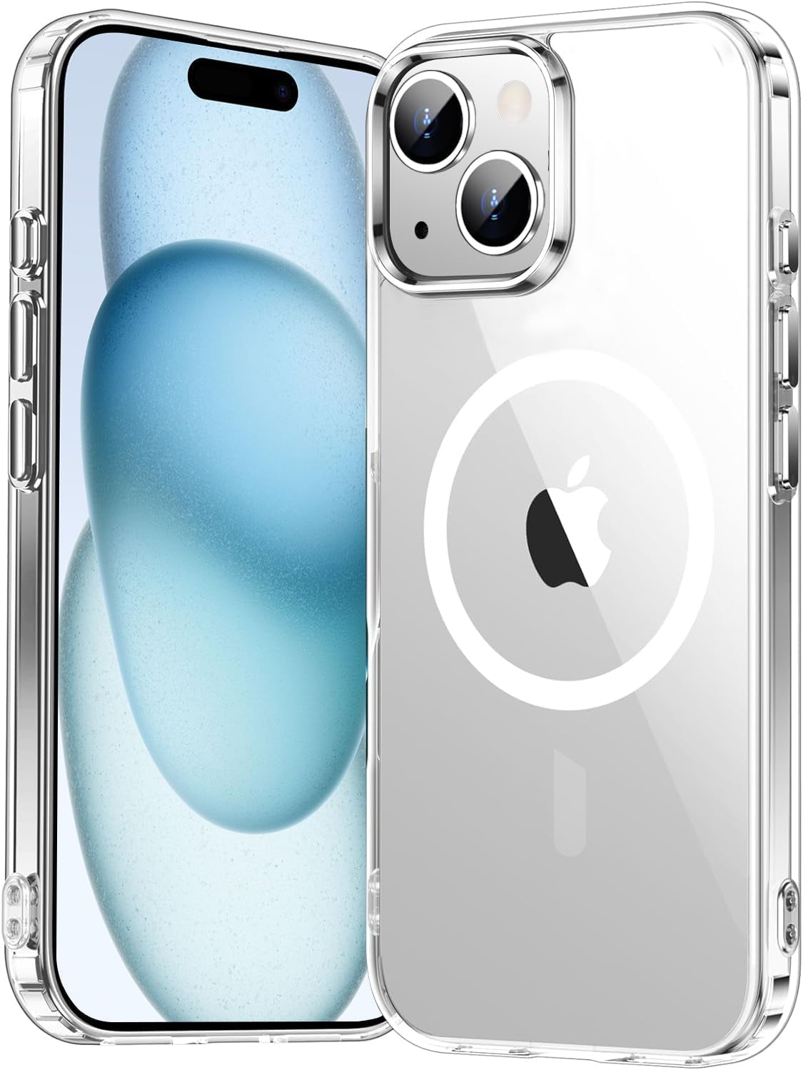 for Iphone 16E Case, [Compatible with Magsafe][Anti-Yellowing][Military-Grade Protection] Shockproof Slim Magnetic Phone Sleeve for Iphone 16E 6.1'', Clear TRUCK DRIVER