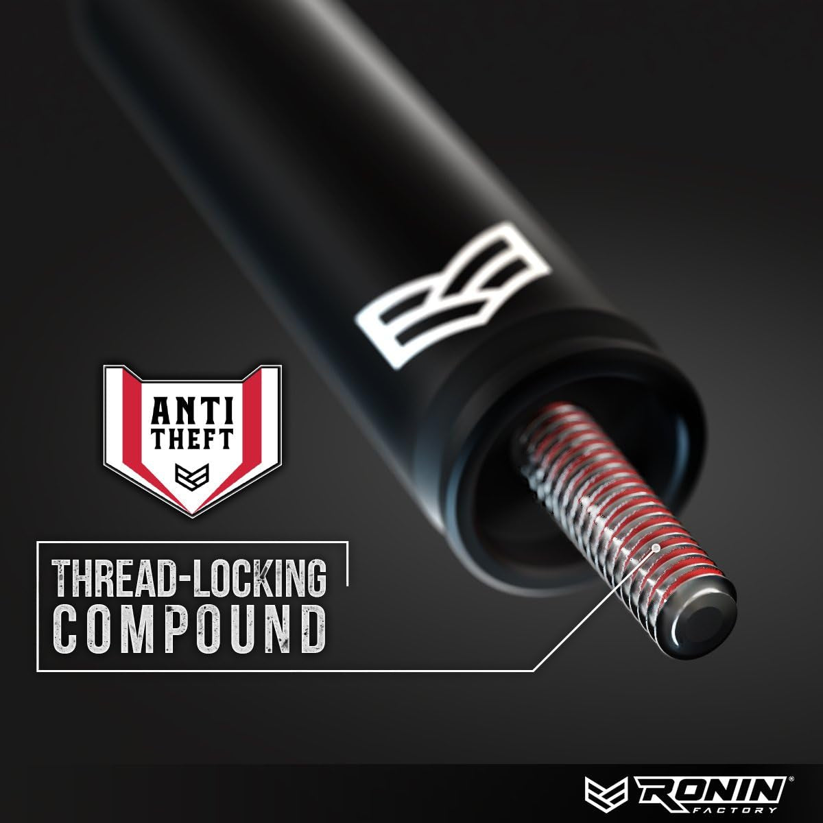 50 Cal Bullet Antenna - Ford F150 F250 F350 Super Duty Raptor Bronco Truck Accessory - RAM 1500 Short Antenna Replacement TRUCK DRIVER