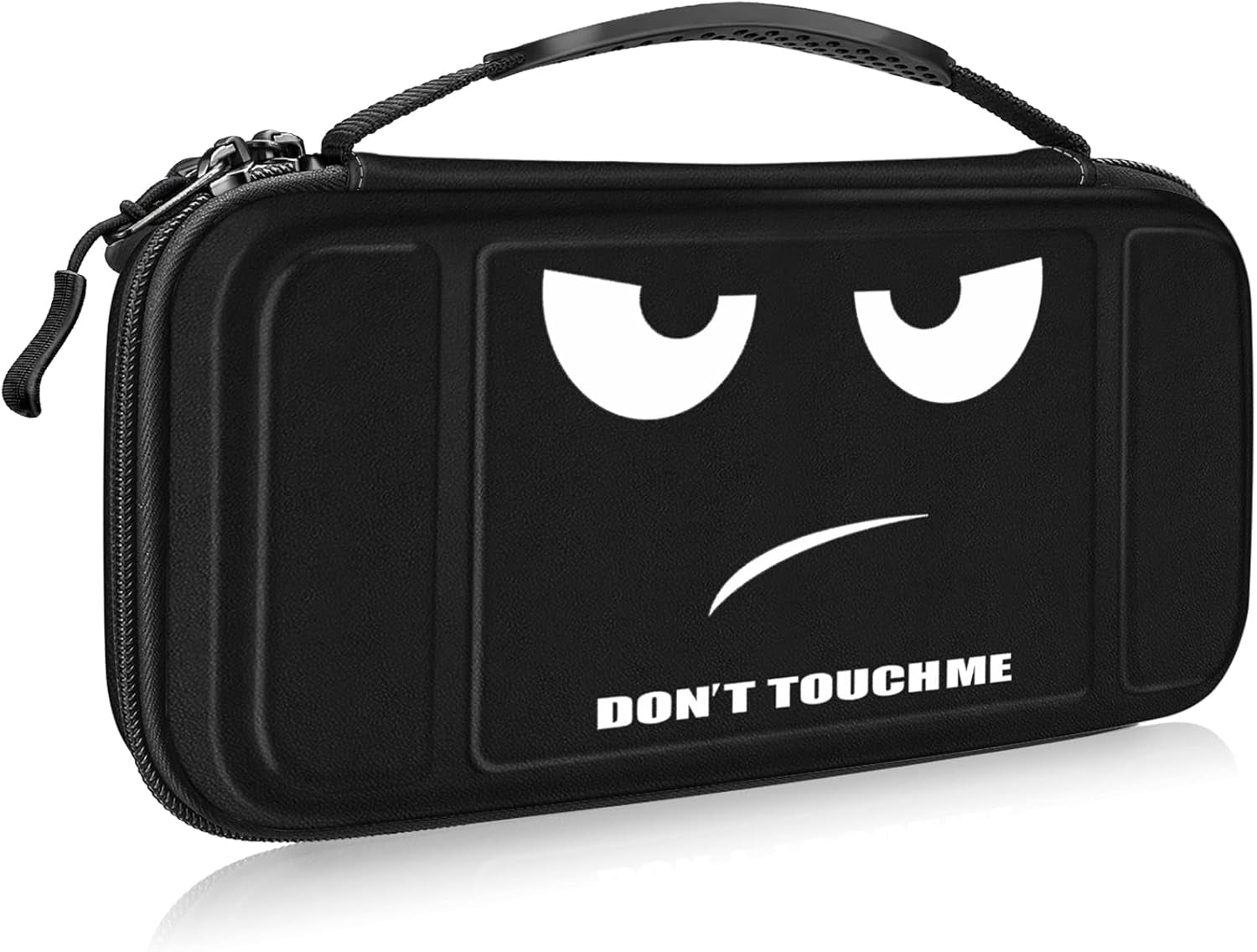 Carrying Case for Nintendo Switch OLED Model 2021/Switch 2017, [Shockproof] Hard Shell Protective Cover Travel Bag W/10 Game Card Slots for Switch Console Joy-Con & Accessories