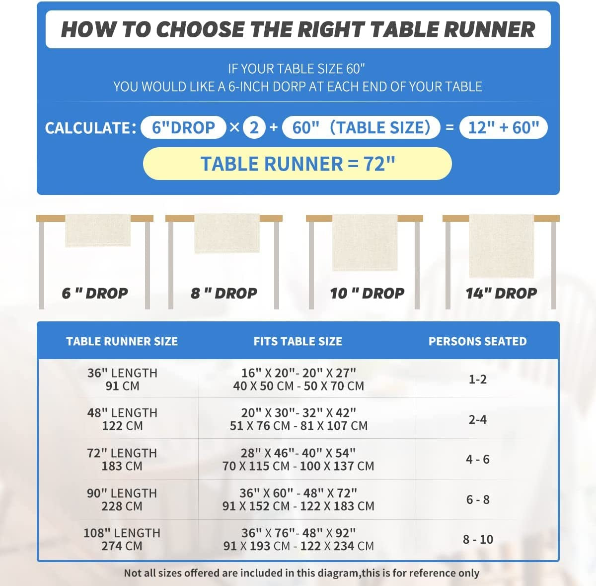 Pink Xmastree Let It Snow Snowflake Christmas Table Runner, Seasonal Winter Kitchen Dining Table Decoration for Home Party Outdoor 13X120 Inch