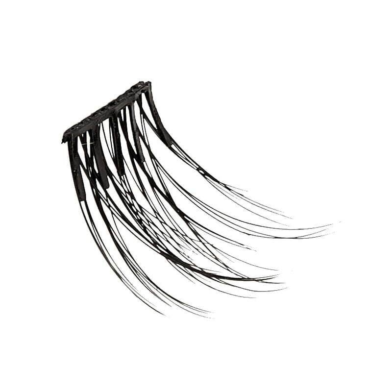 KISS  Falsies False Eyelashes, Lash Clusters, 'Natural', 12 Mm, Includes 20 Clusters, 1 Applicator, Contact Lens Friendly, Easy to Apply, Reusable Strip Lashes