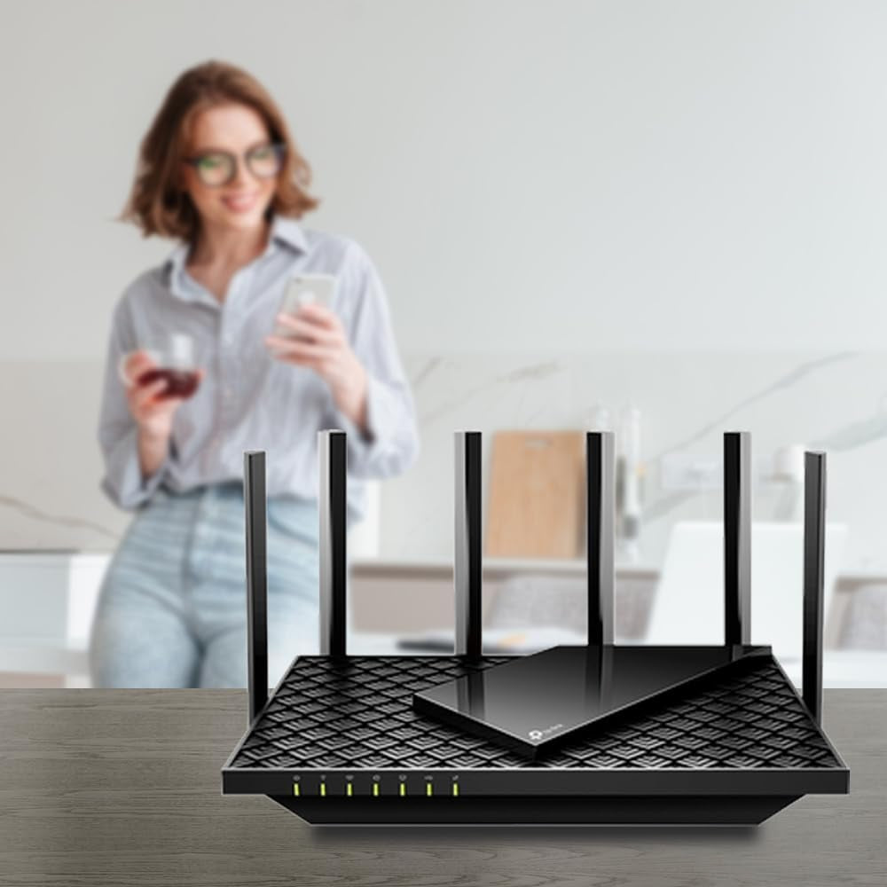 AX5400 Wifi 6 Router (Archer AX73)- Dual Band Gigabit Wireless Internet Router, High-Speed Ax Router for Streaming, Long Range Coverage, 5 Ghz