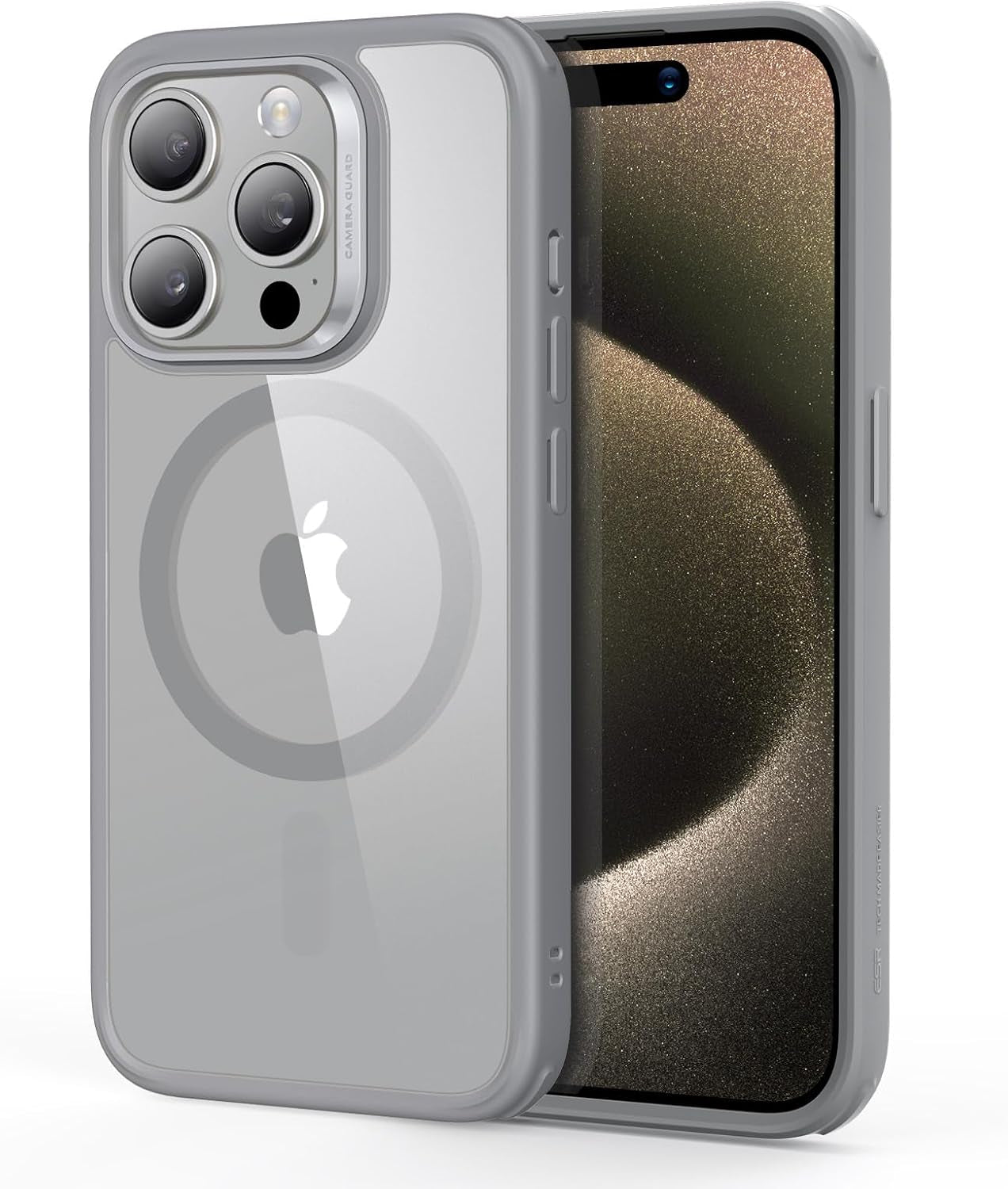 for Iphone 16E Case, Compatible with Magsafe, Shockproof Military-Grade Protection, Magnetic Phone Case for Iphone Se 4 Case, Classic Hybrid Case (Halolock),Frosted Red
